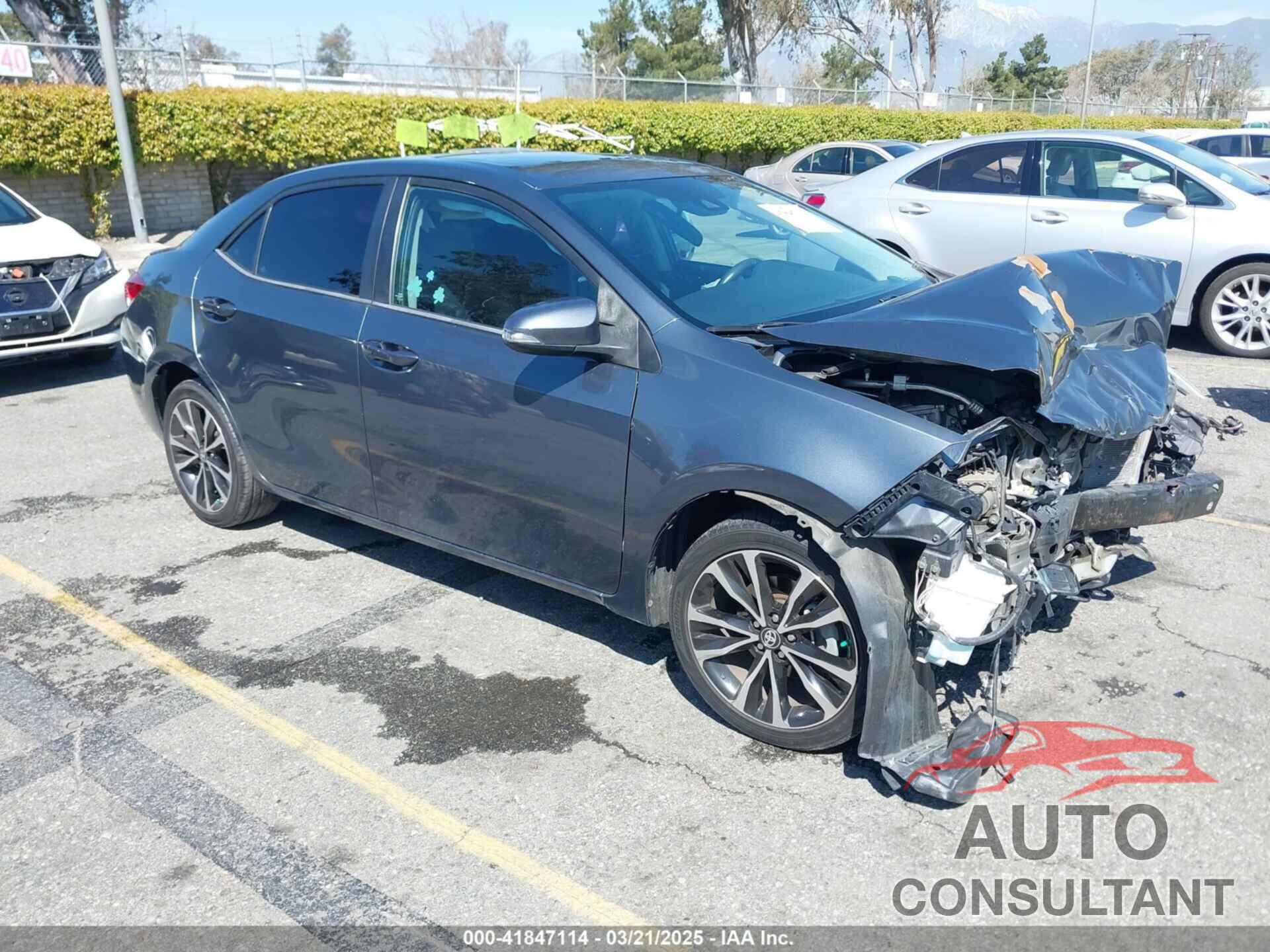 TOYOTA COROLLA 2017 - 5YFBURHE0HP673499