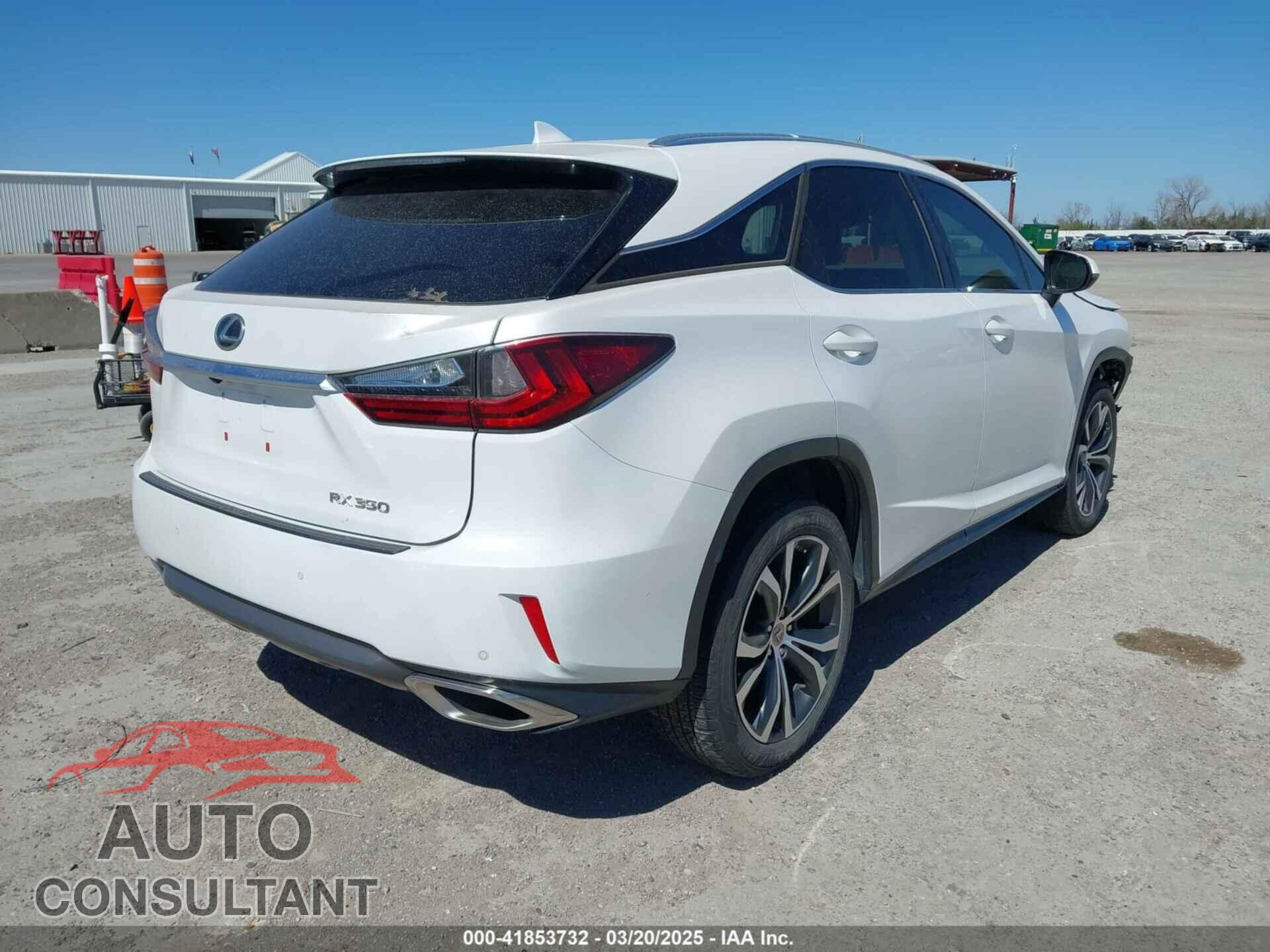 LEXUS RX 350 2017 - 2T2ZZMCA5HC060703