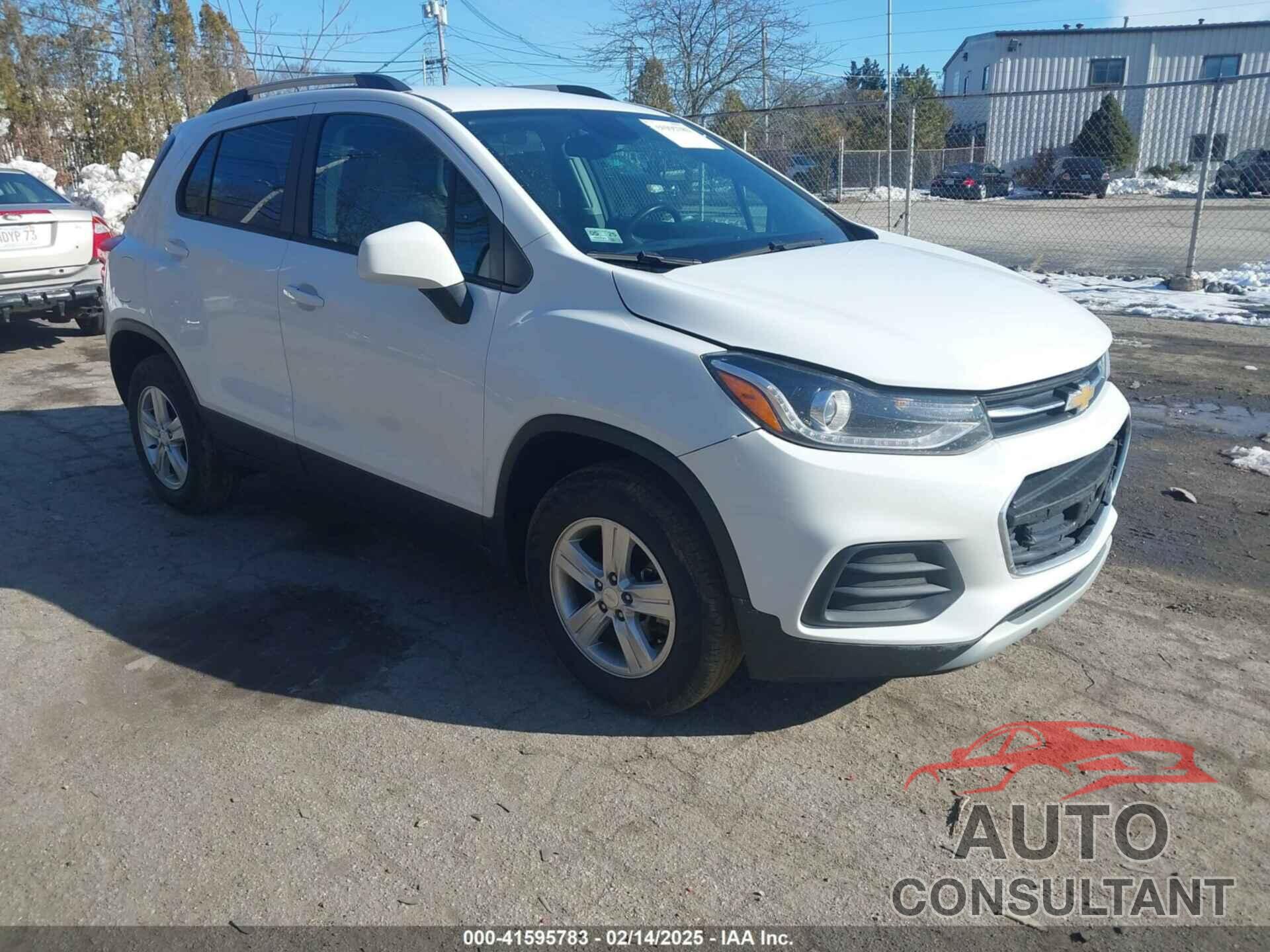 CHEVROLET TRAX 2022 - KL7CJPSM8NB517820