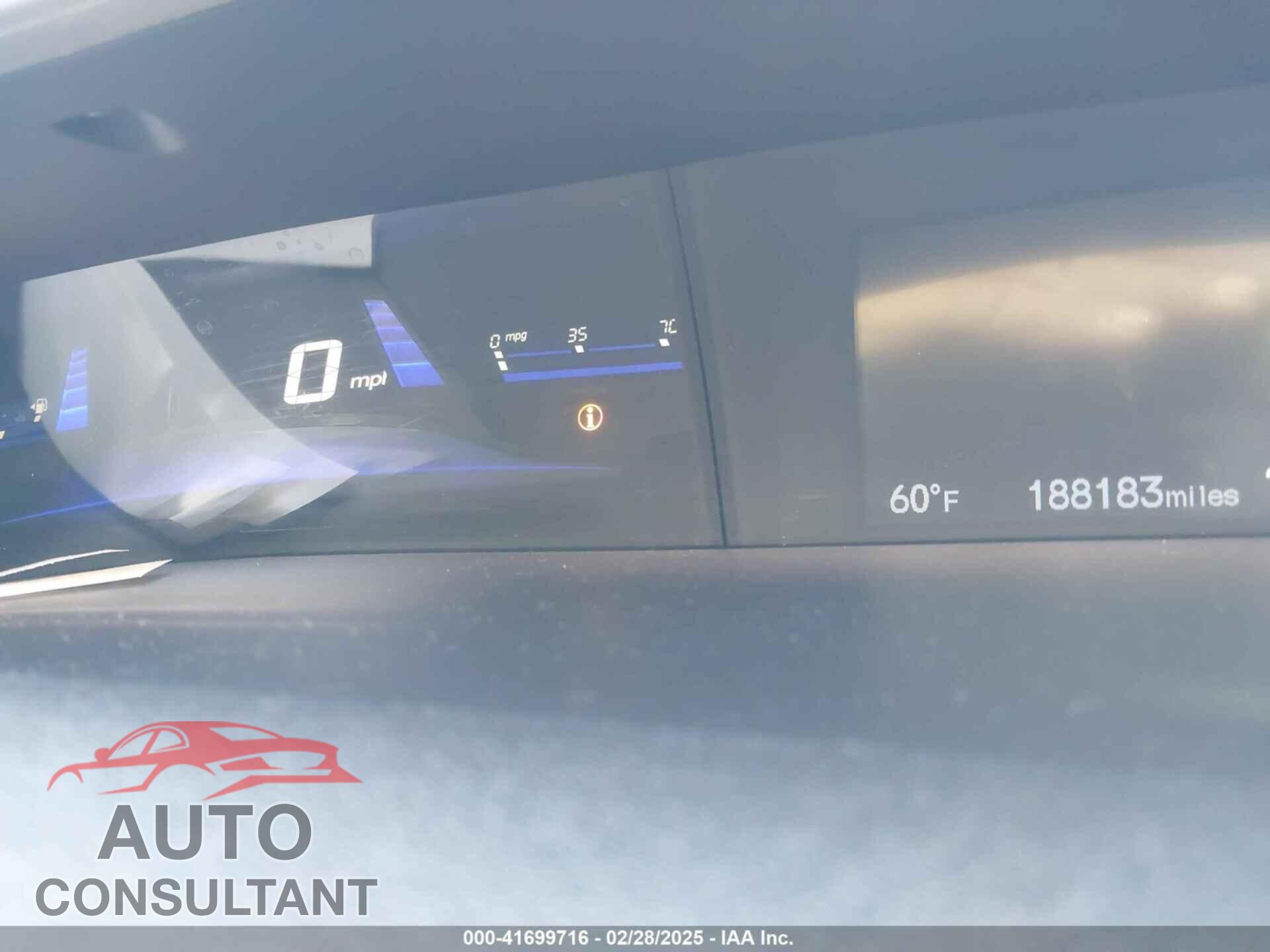 HONDA CIVIC 2013 - 19XFB2F99DE054285