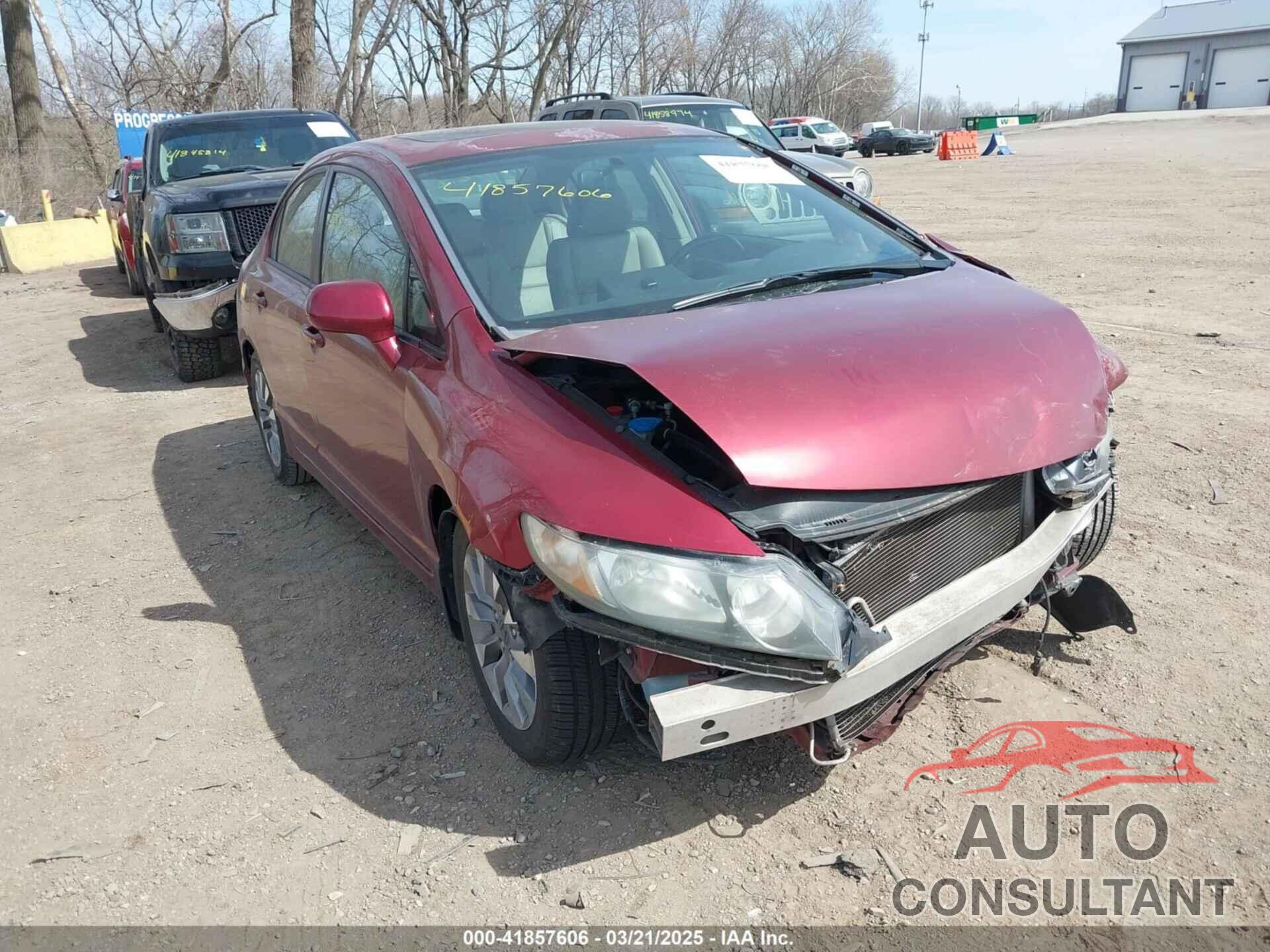HONDA CIVIC 2010 - 2HGFA1F9XAH527206