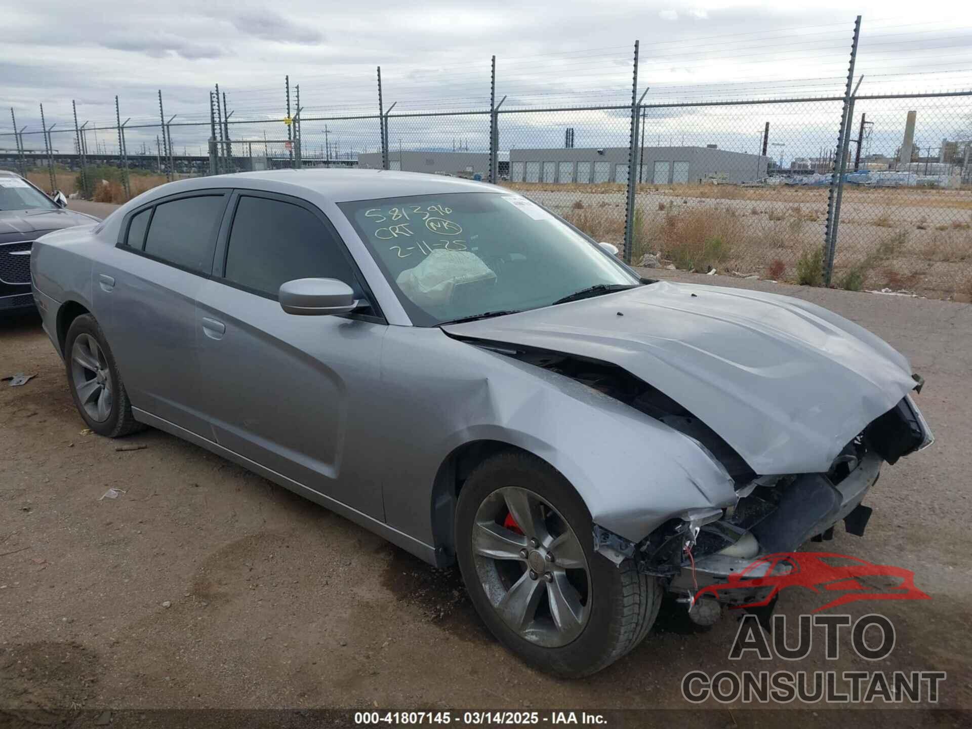 DODGE CHARGER 2013 - 2C3CDXBGXDH591562