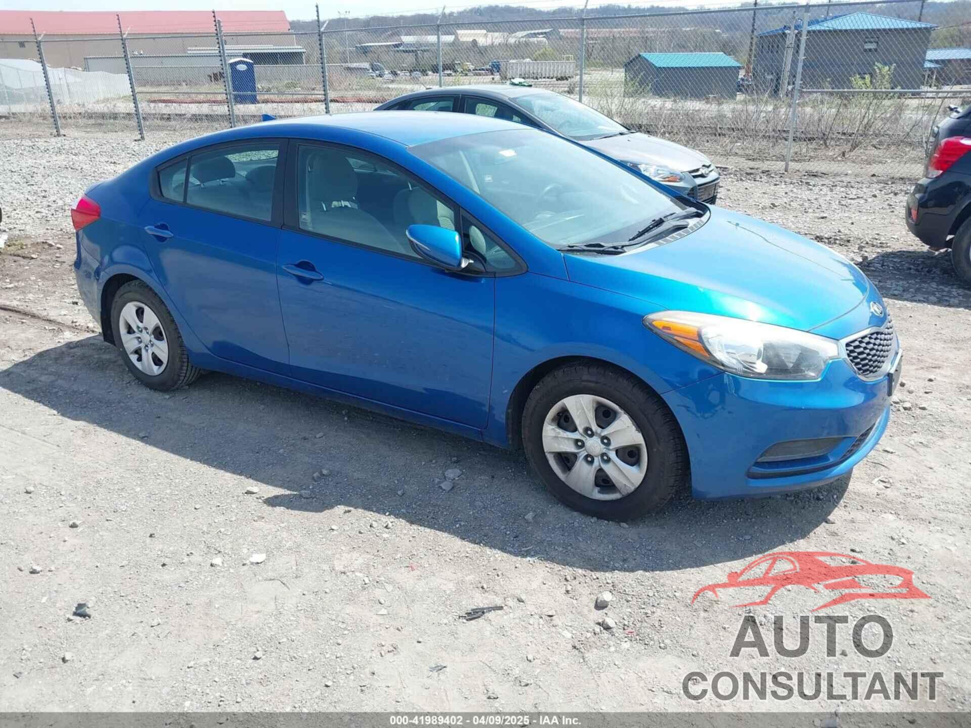 KIA FORTE 2015 - KNAFX4A69F5313203
