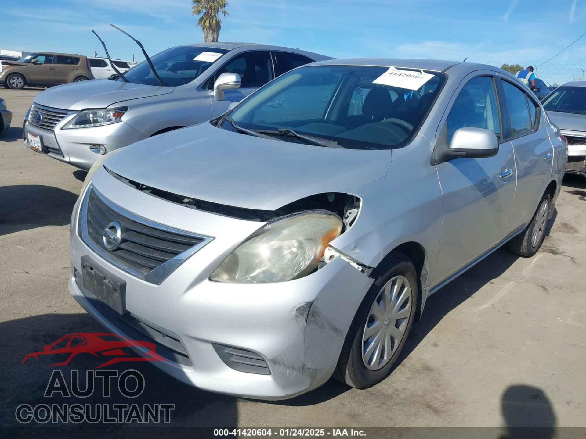 NISSAN VERSA 2012 - 3N1CN7AP1CL891610