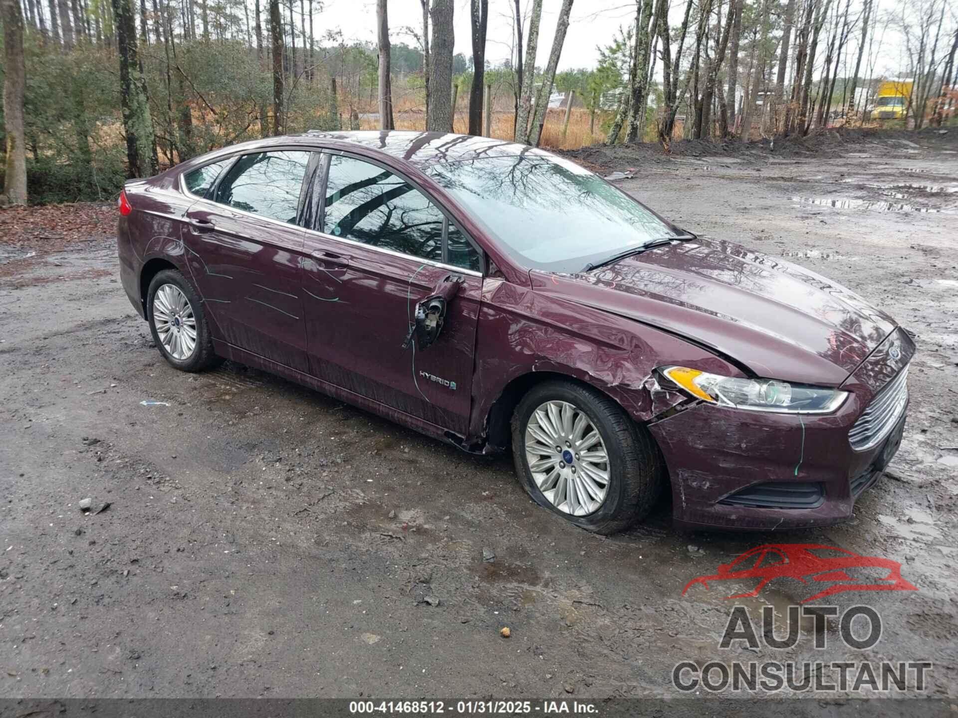 FORD FUSION HYBRID 2013 - 3FA6P0LU9DR355247