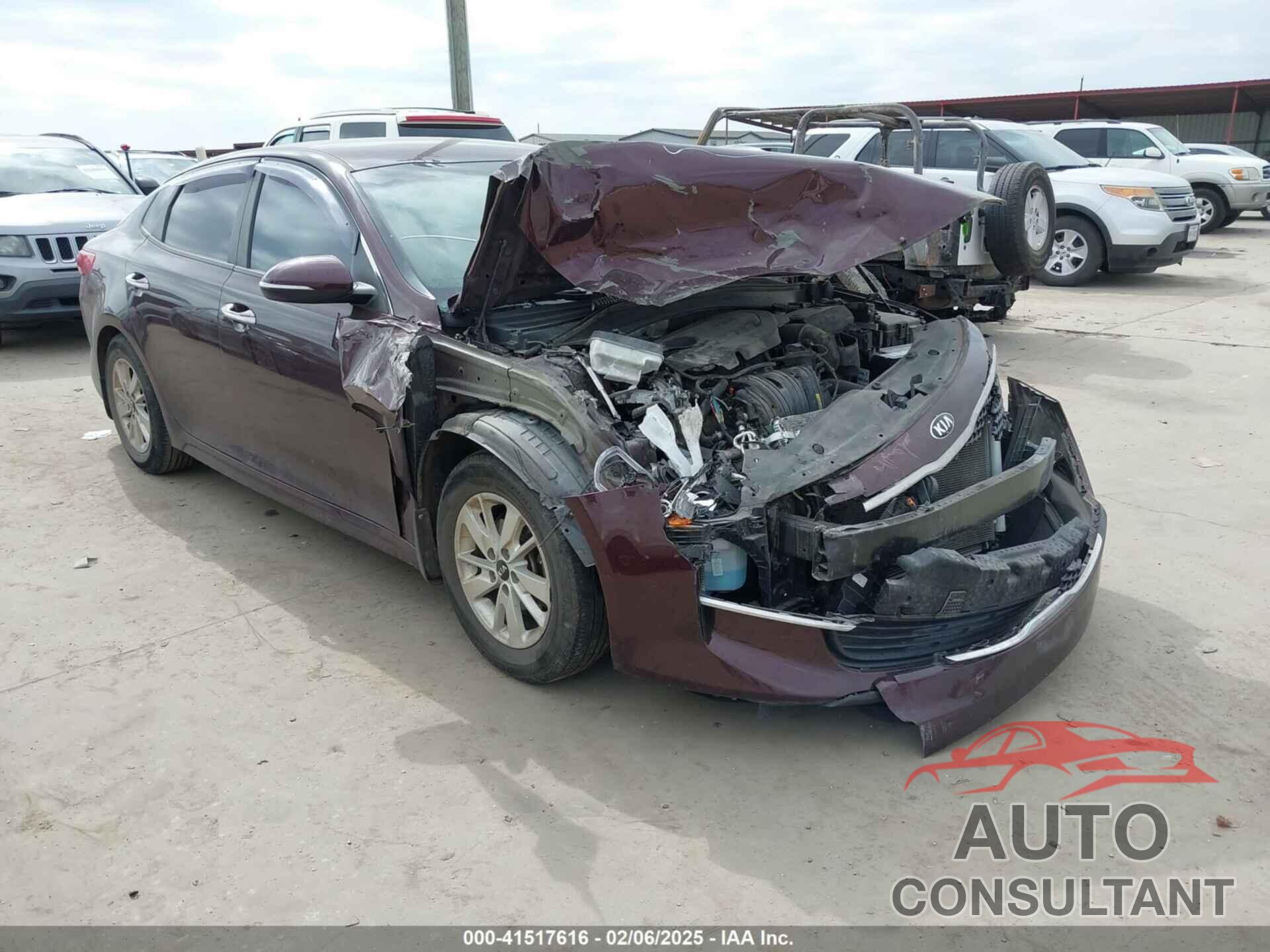 KIA OPTIMA 2018 - 5XXGT4L30JG206020