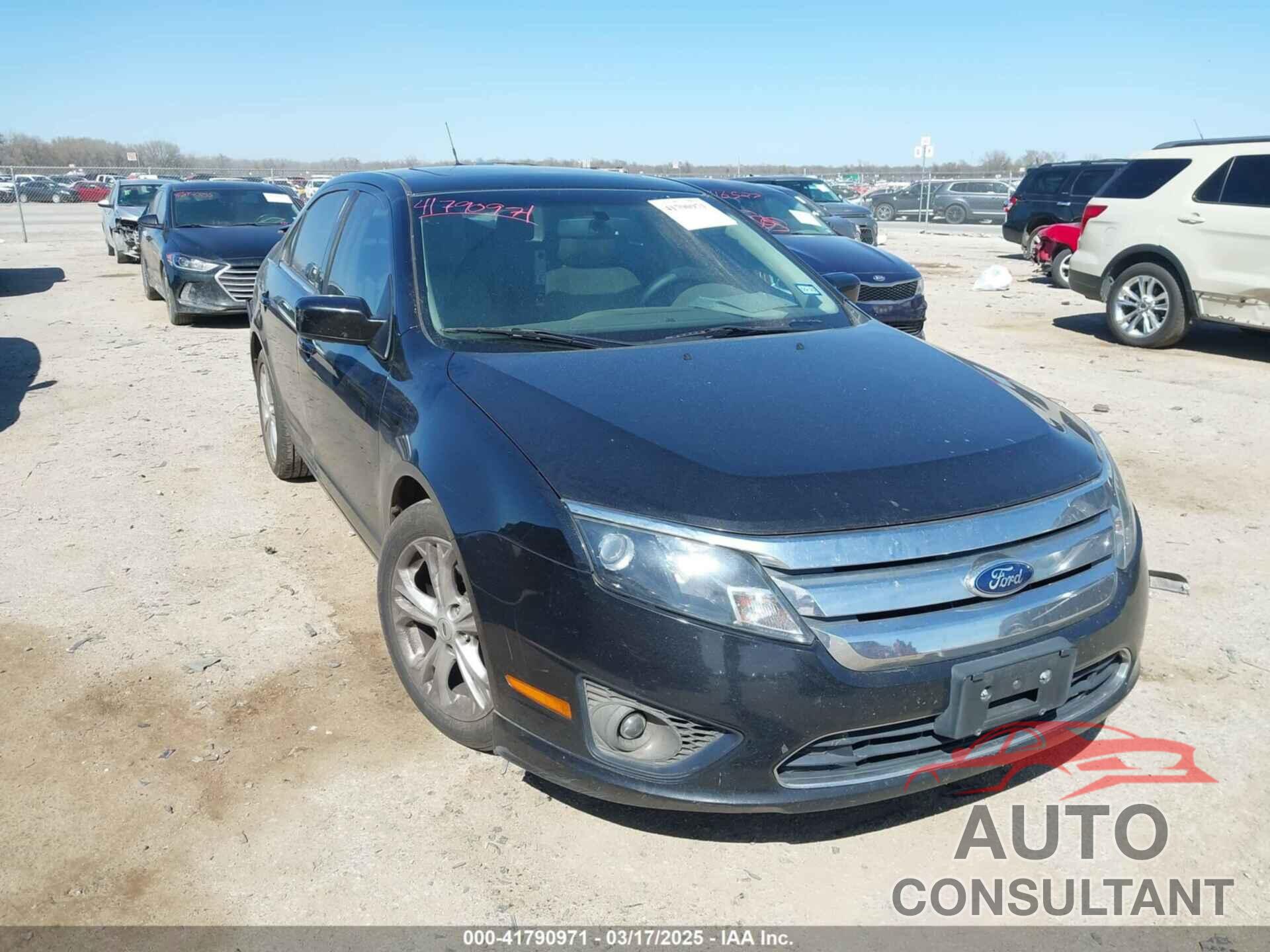 FORD FUSION 2012 - 3FAHP0HA6CR413790