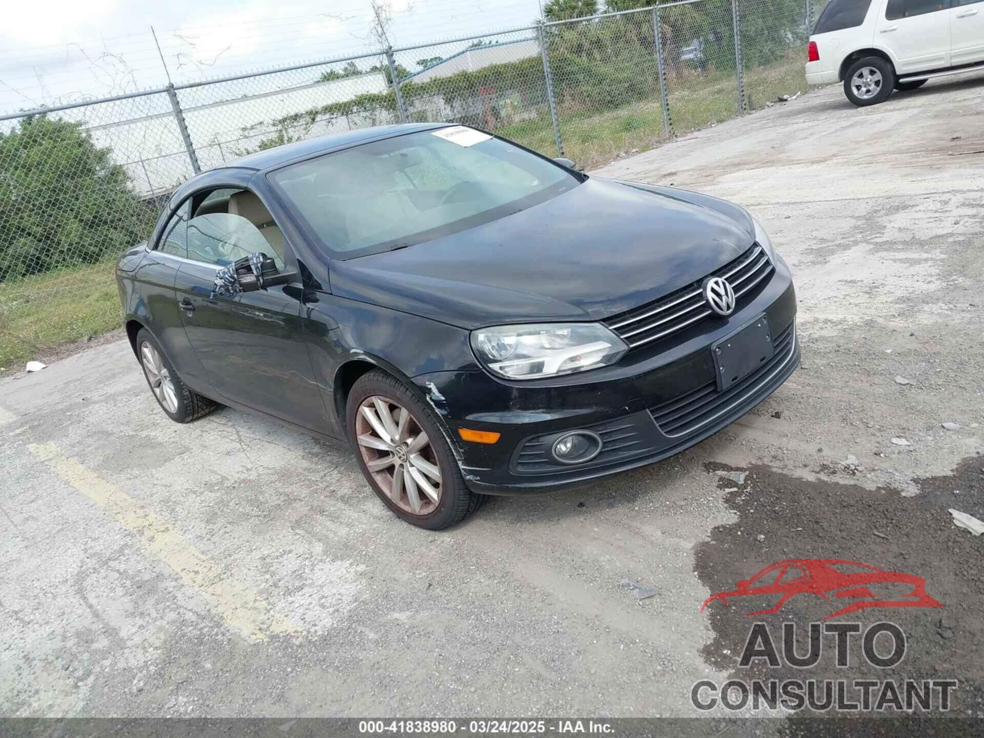 VOLKSWAGEN EOS 2012 - WVWBW7AHXCV003810