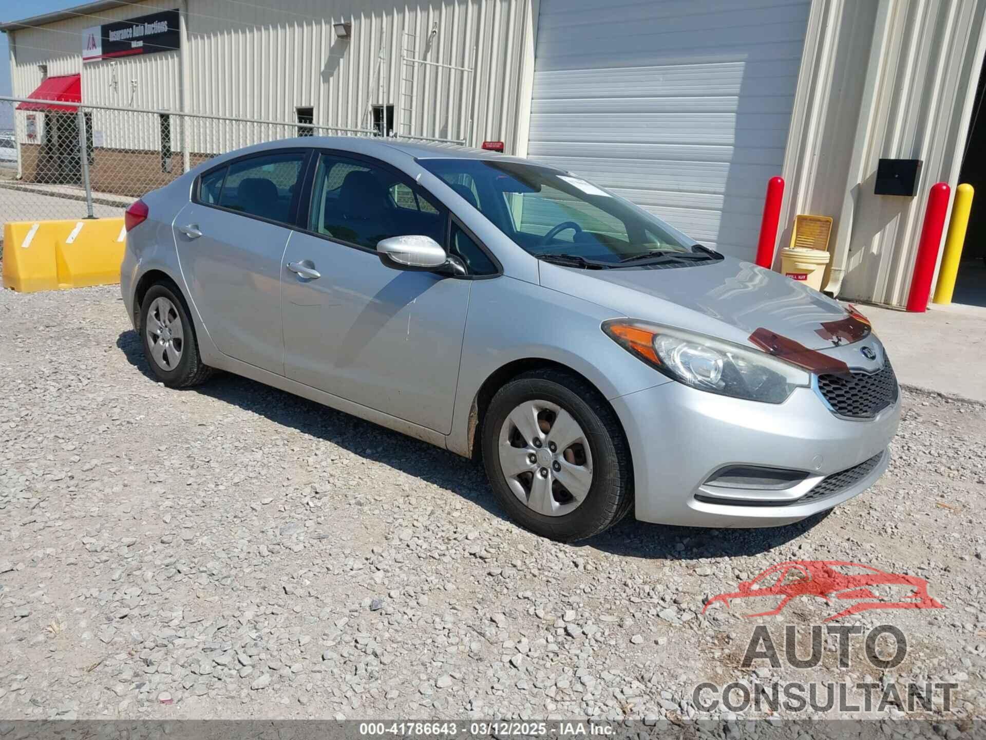 KIA FORTE 2015 - KNAFK4A65F5331518