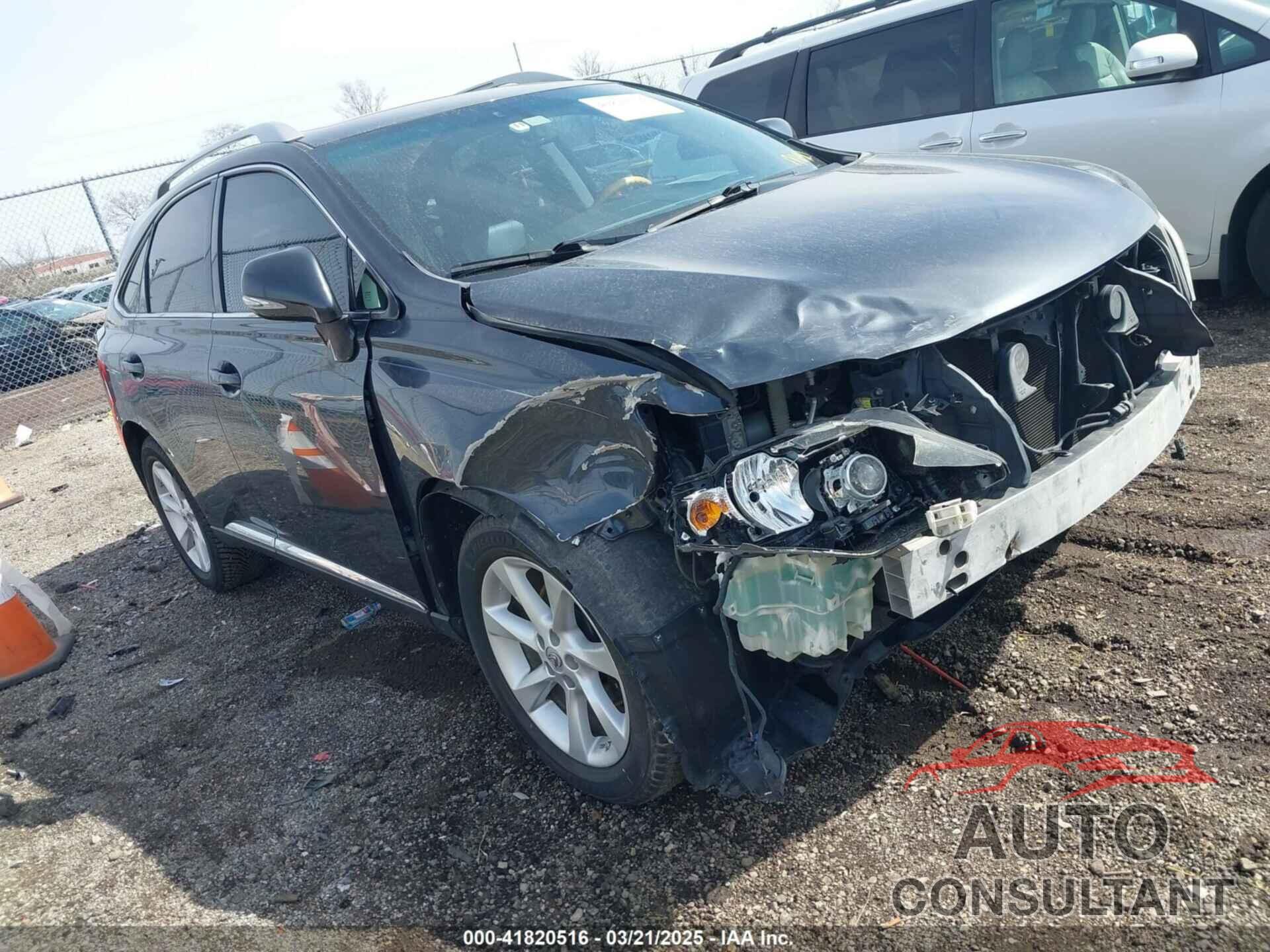 LEXUS RX 350 2010 - 2T2ZK1BA1AC033251