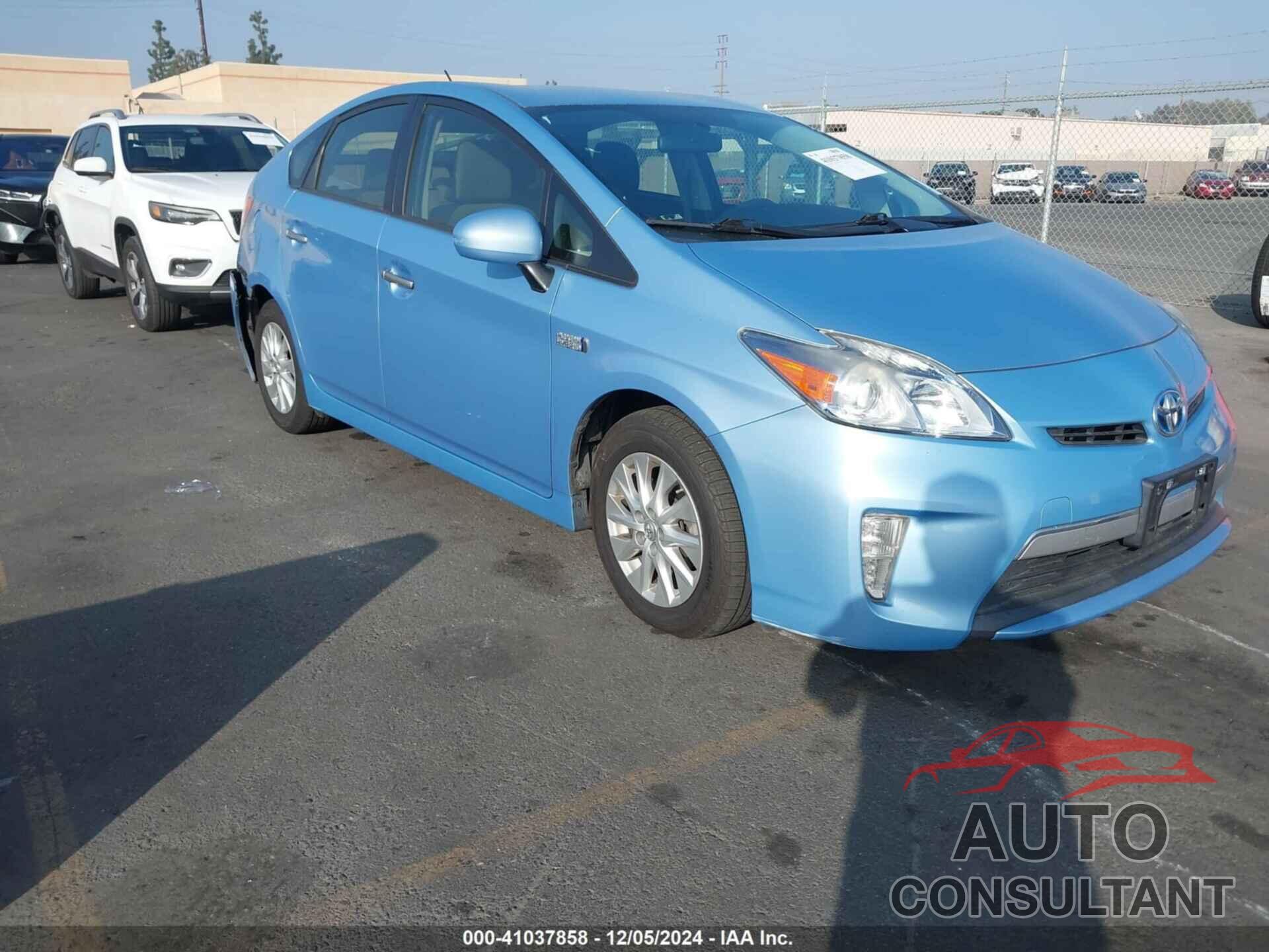 TOYOTA PRIUS PLUG-IN 2014 - JTDKN3DP8E3054154