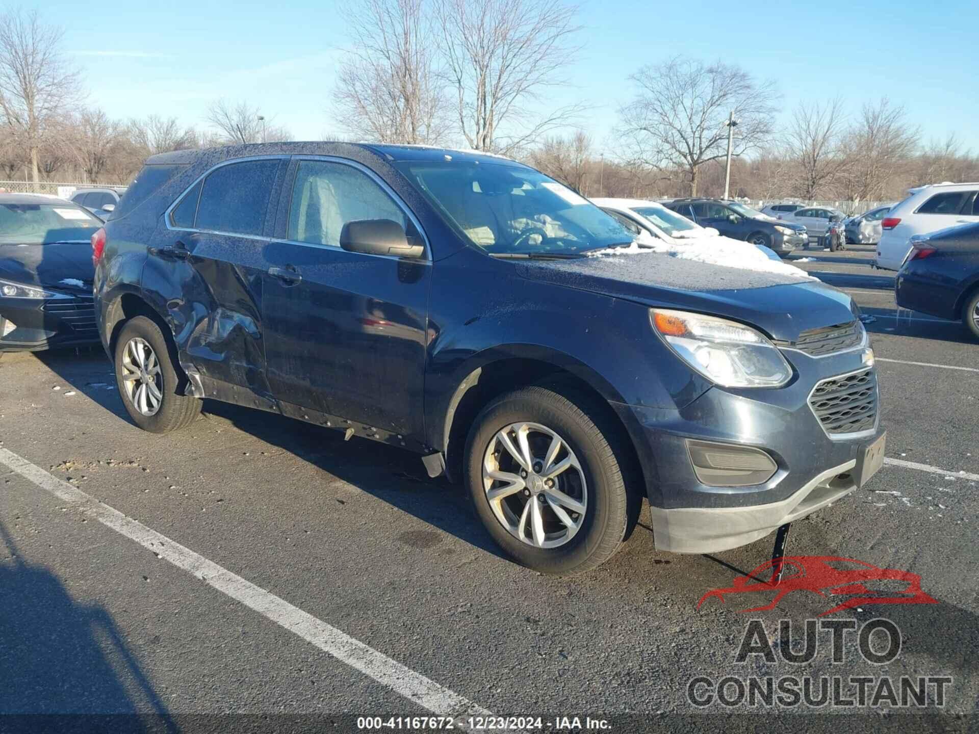 CHEVROLET EQUINOX 2017 - 2GNFLEEK5H6191563