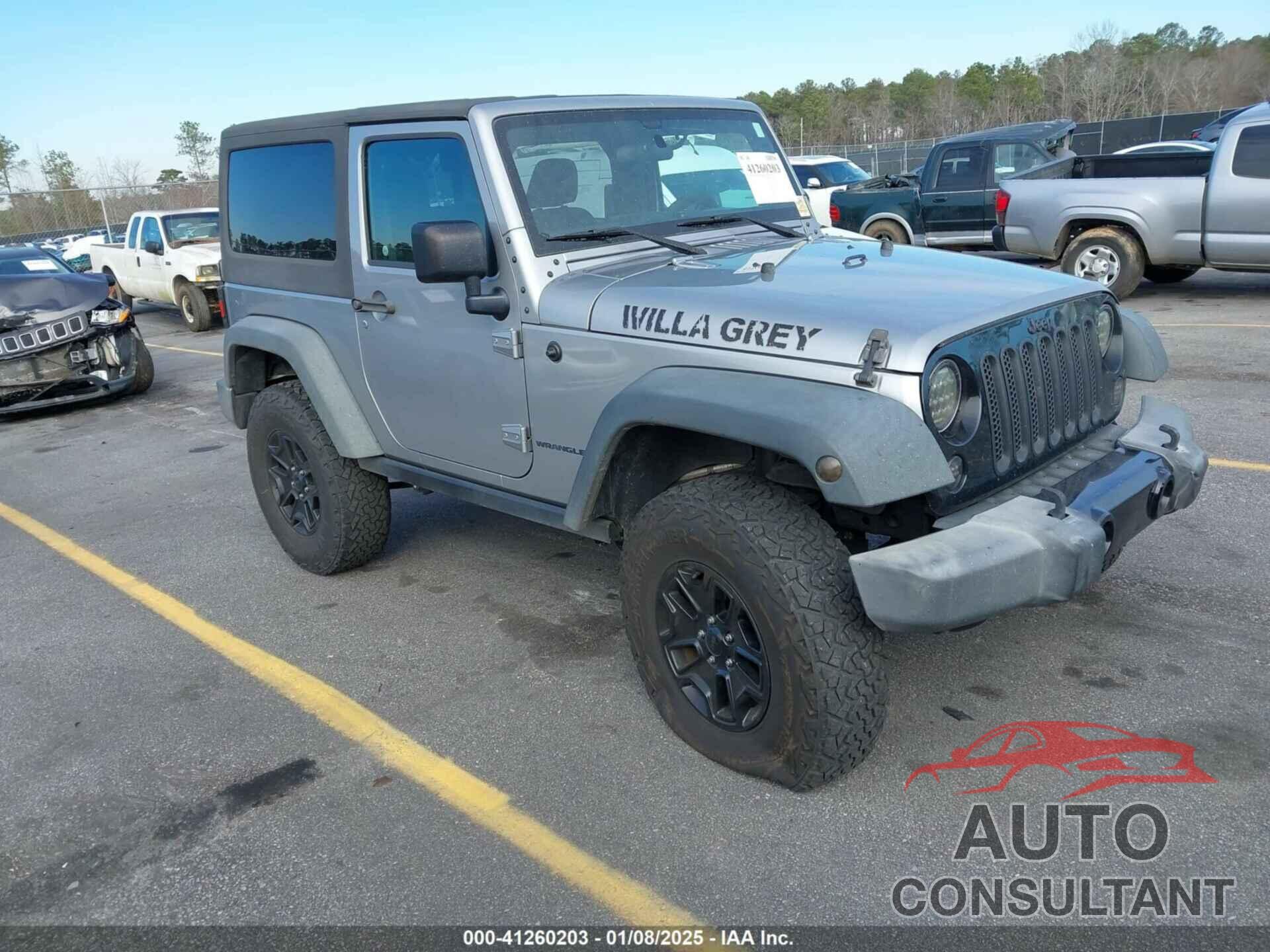 JEEP WRANGLER 2016 - 1C4AJWAG0GL190519