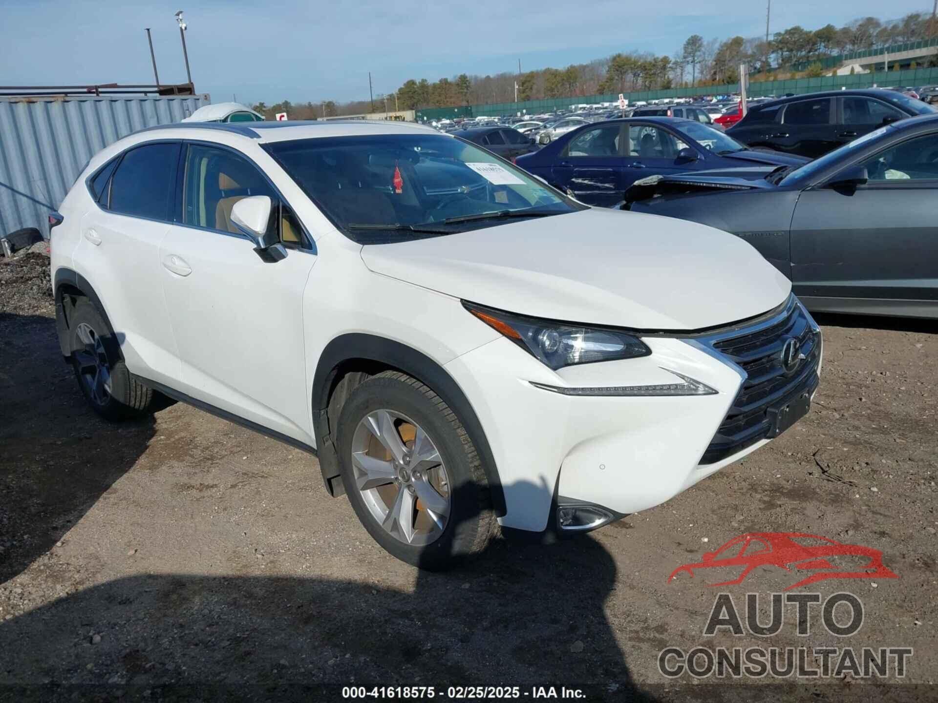 LEXUS NX 200T 2017 - JTJBARBZ6H2122929