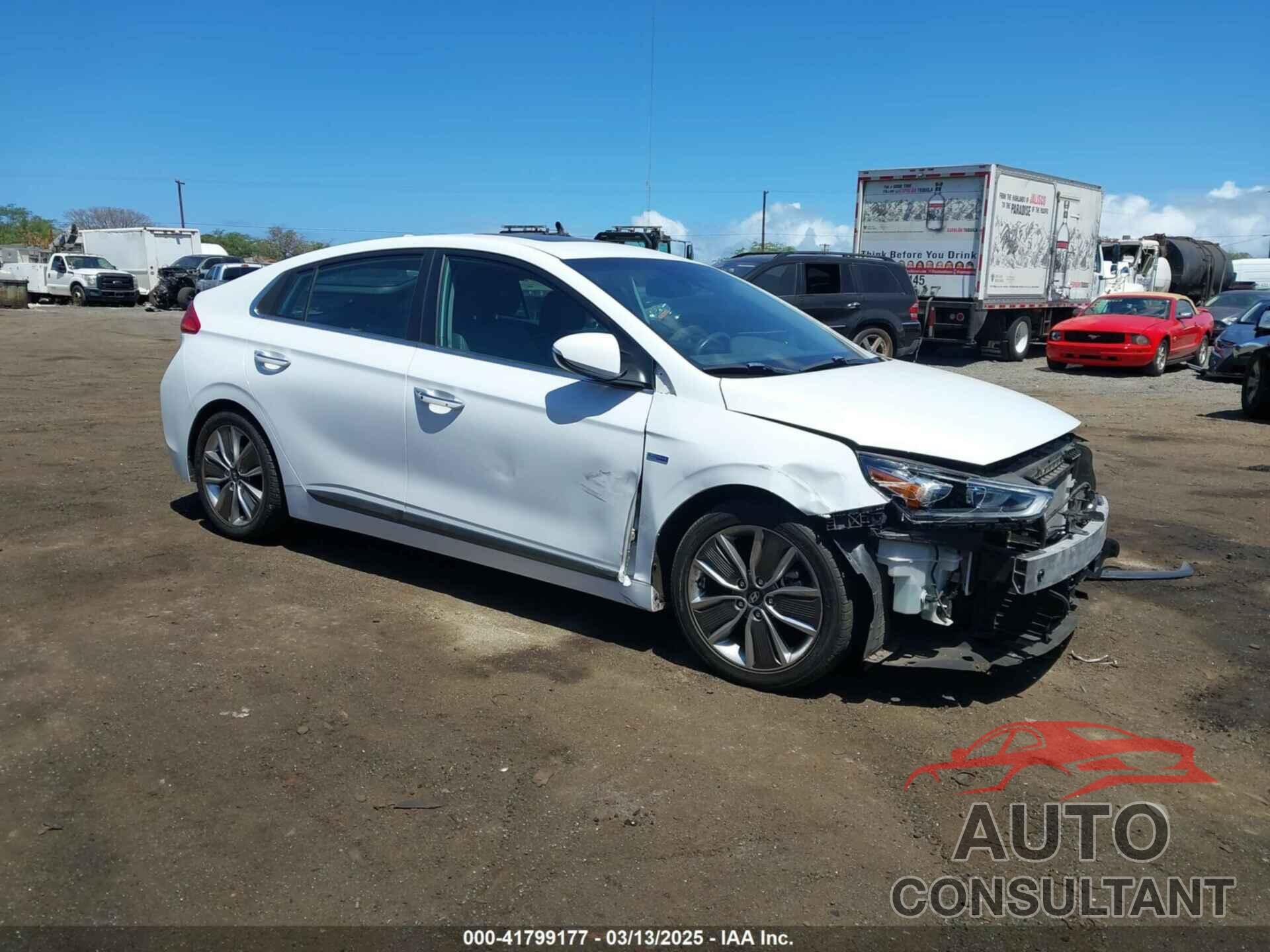 HYUNDAI IONIQ HYBRID 2019 - KMHC05LC0KU121182