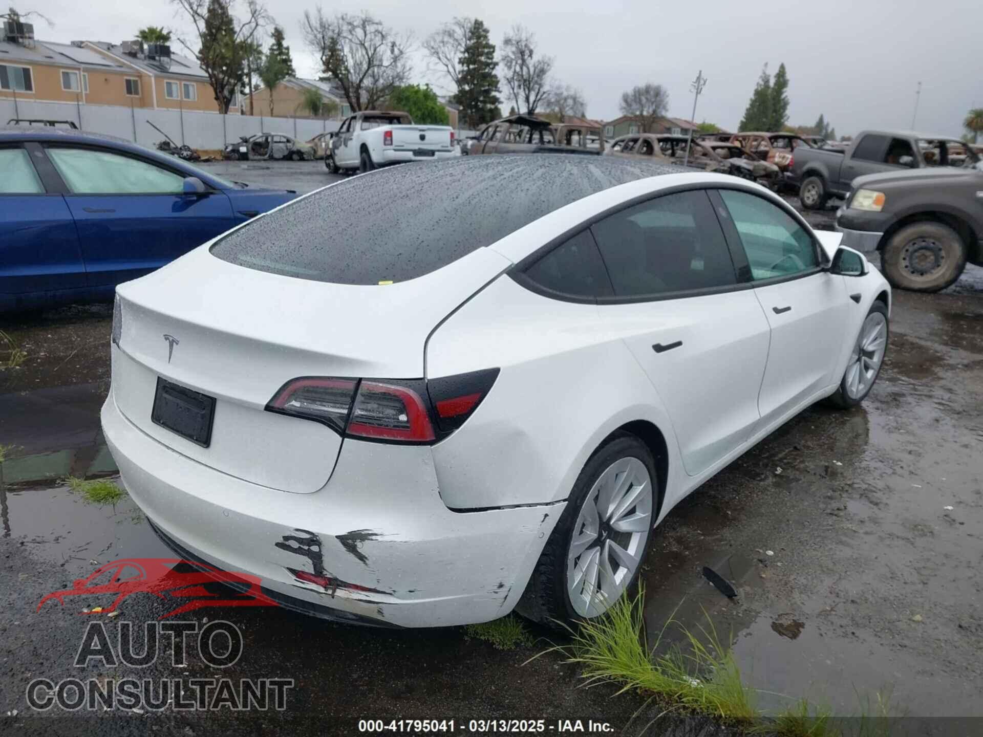 TESLA MODEL 3 2021 - 5YJ3E1EA3MF032180