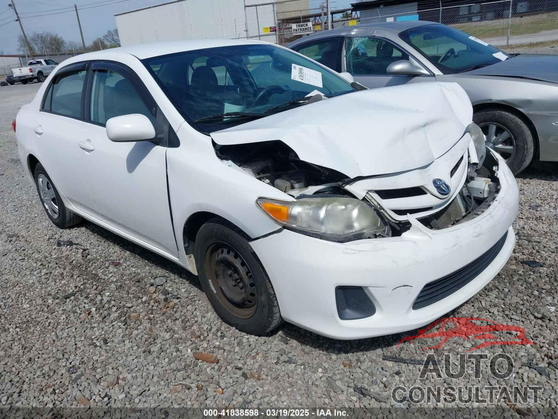 TOYOTA COROLLA 2011 - 2T1BU4EE0BC721310