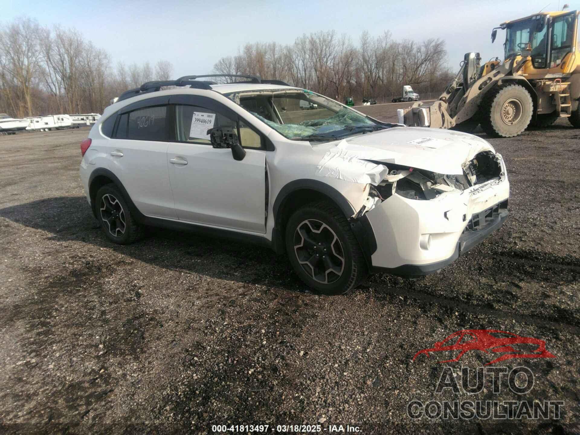 SUBARU XV CROSSTREK 2013 - JF2GPACC3D2899373