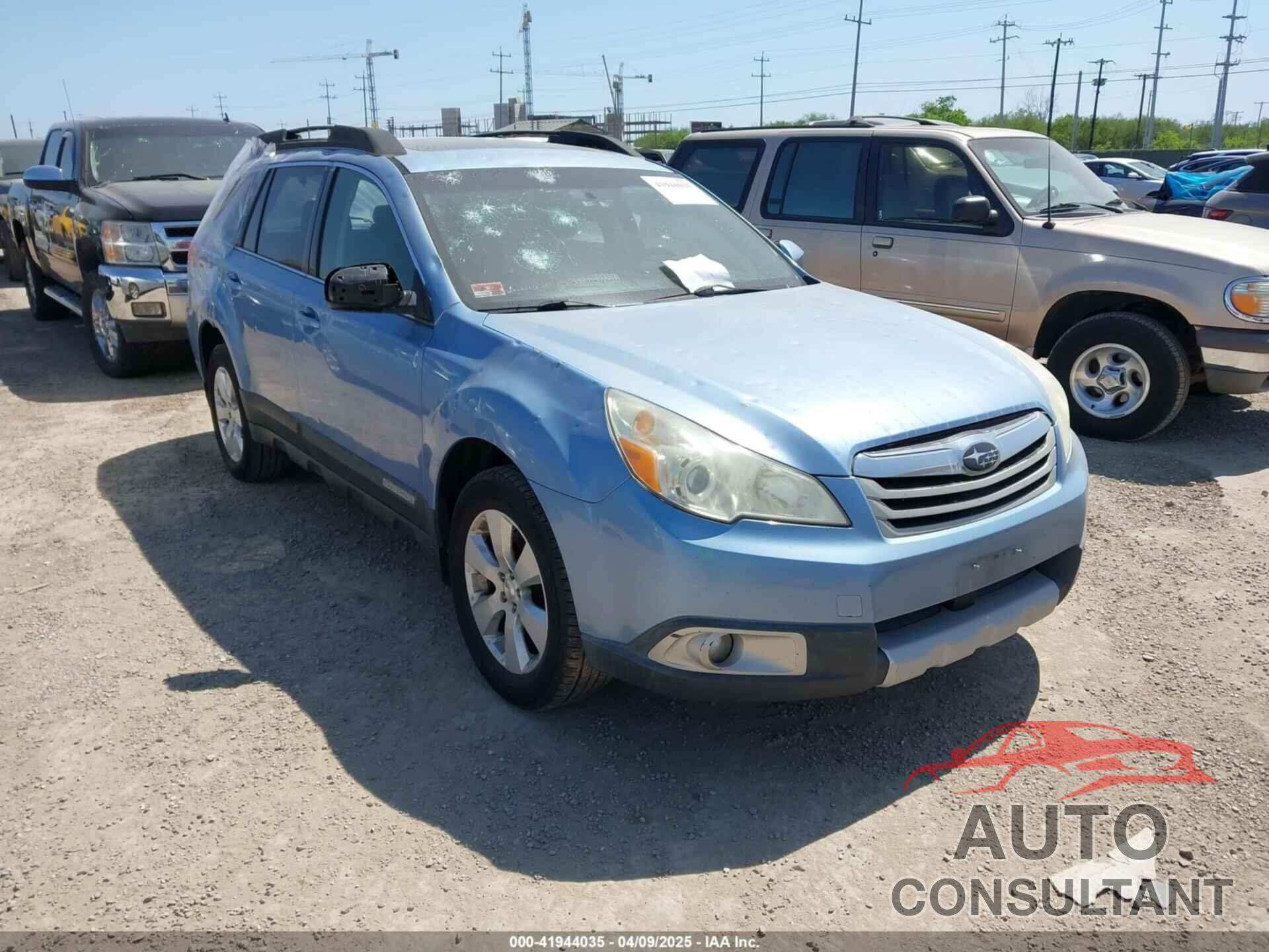 SUBARU OUTBACK 2011 - 4S4BRBLC2B3405502