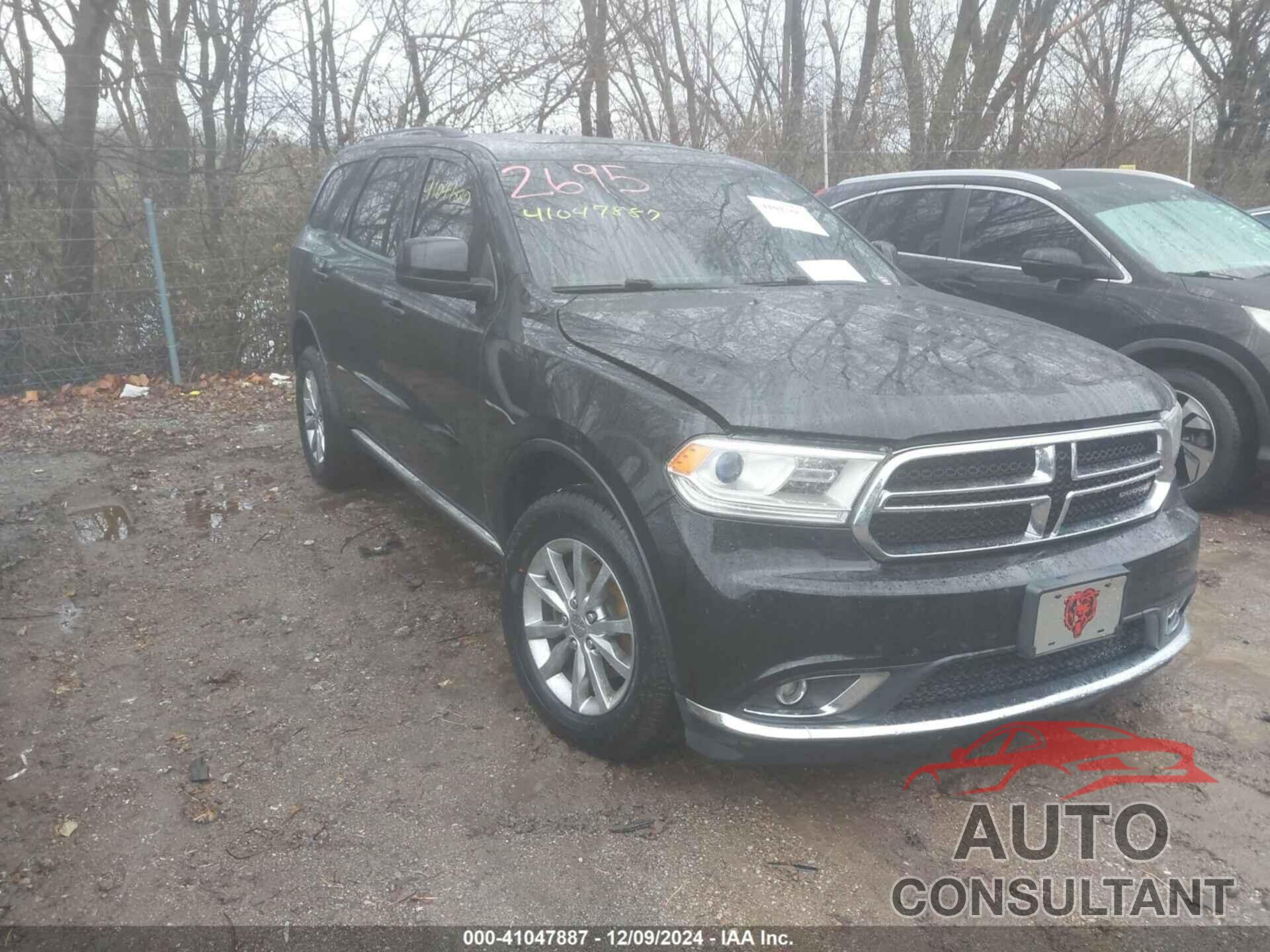 DODGE DURANGO 2017 - 1C4RDJAG8HC710061