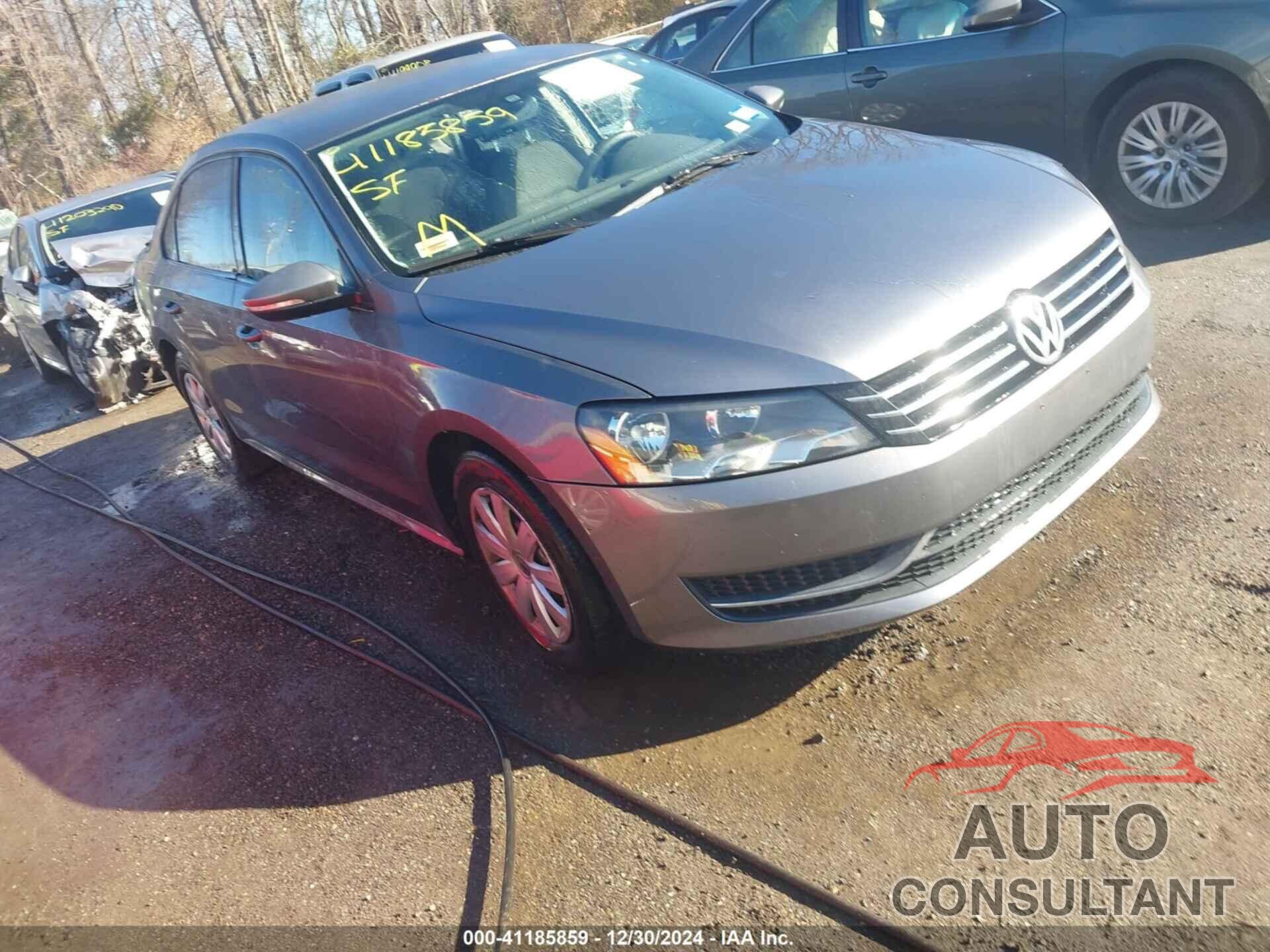 VOLKSWAGEN PASSAT 2012 - 1VWAP7A34CC056427