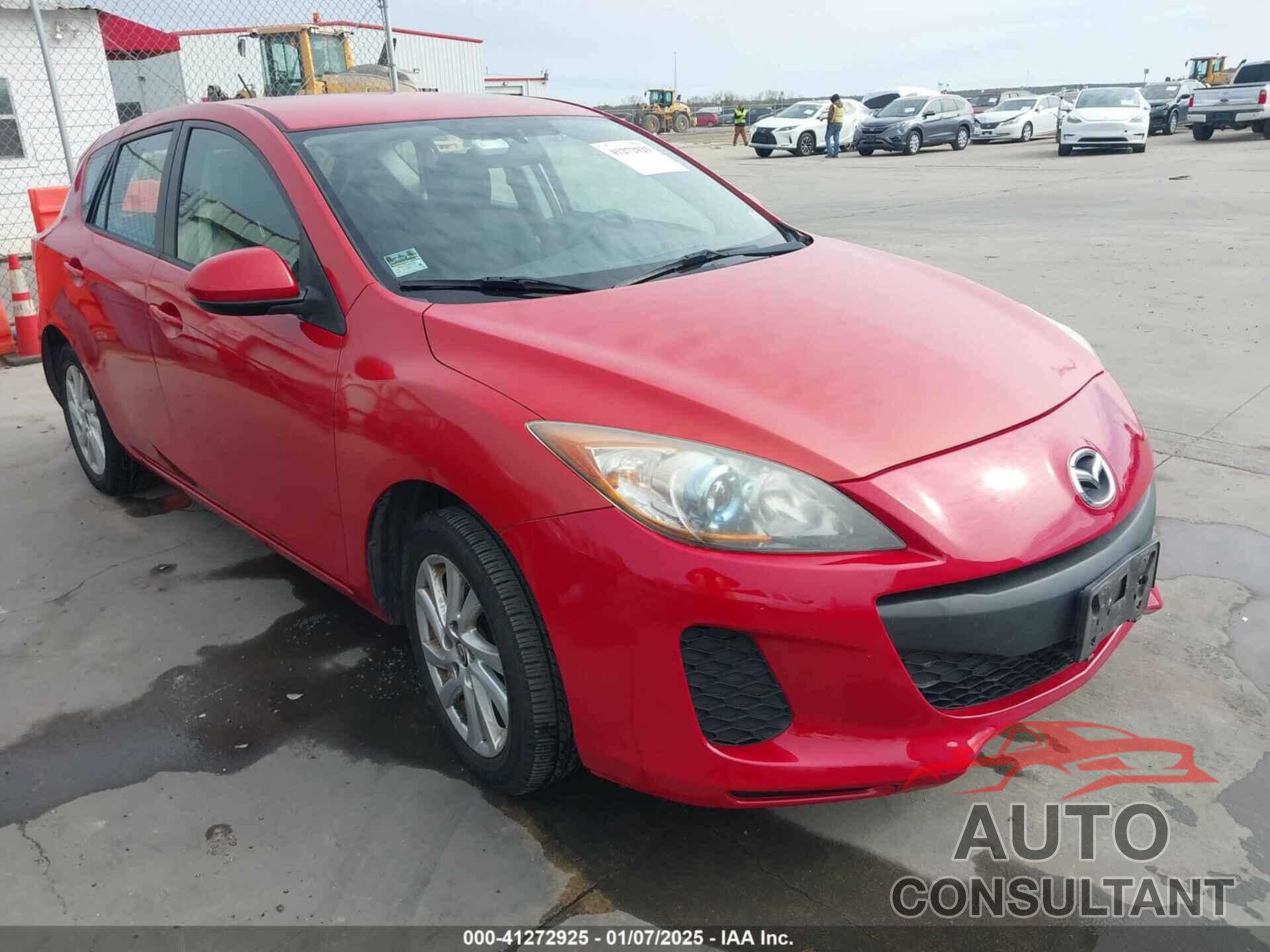 MAZDA MAZDA3 2013 - JM1BL1L78D1723139