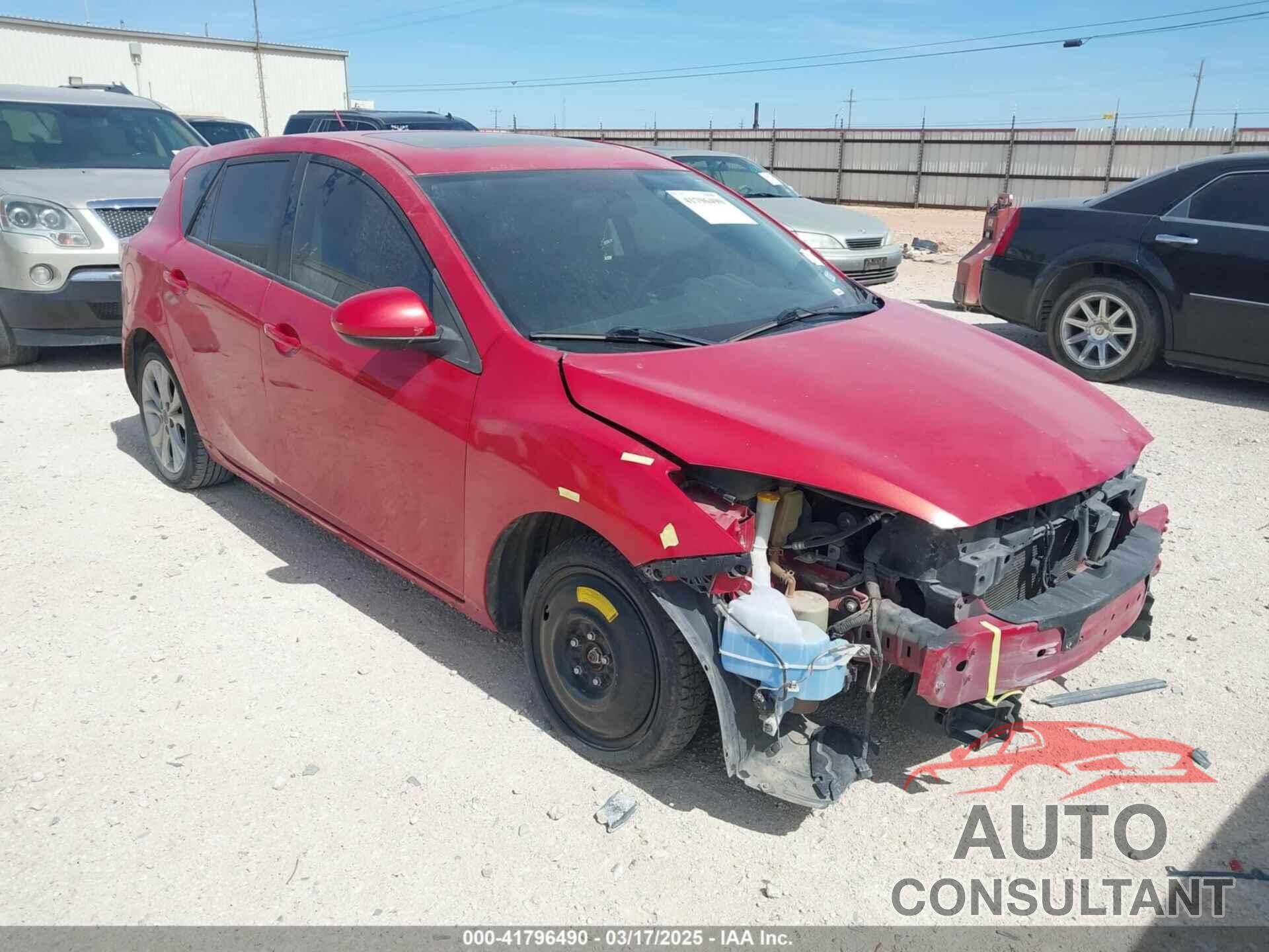 MAZDA MAZDA3 2011 - JM1BL1K51B1457881