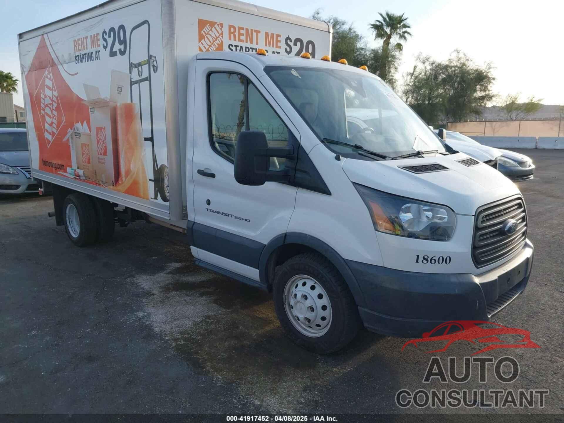 FORD TRANSIT-350 CAB 2018 - 1FDBF8ZM8JKB07147