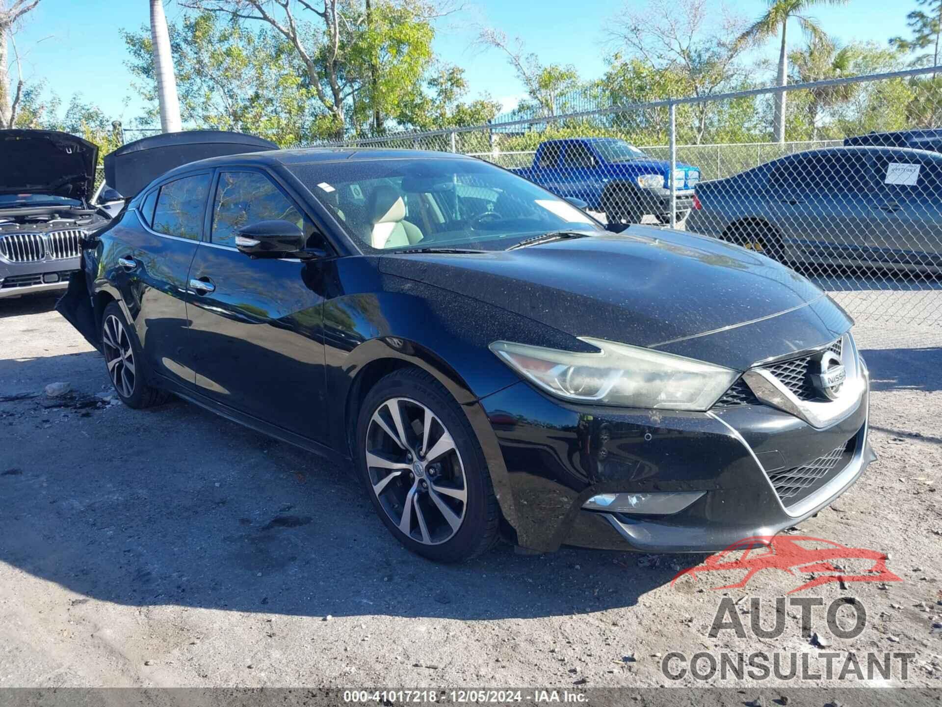 NISSAN MAXIMA 2016 - 1N4AA6AP1GC428609