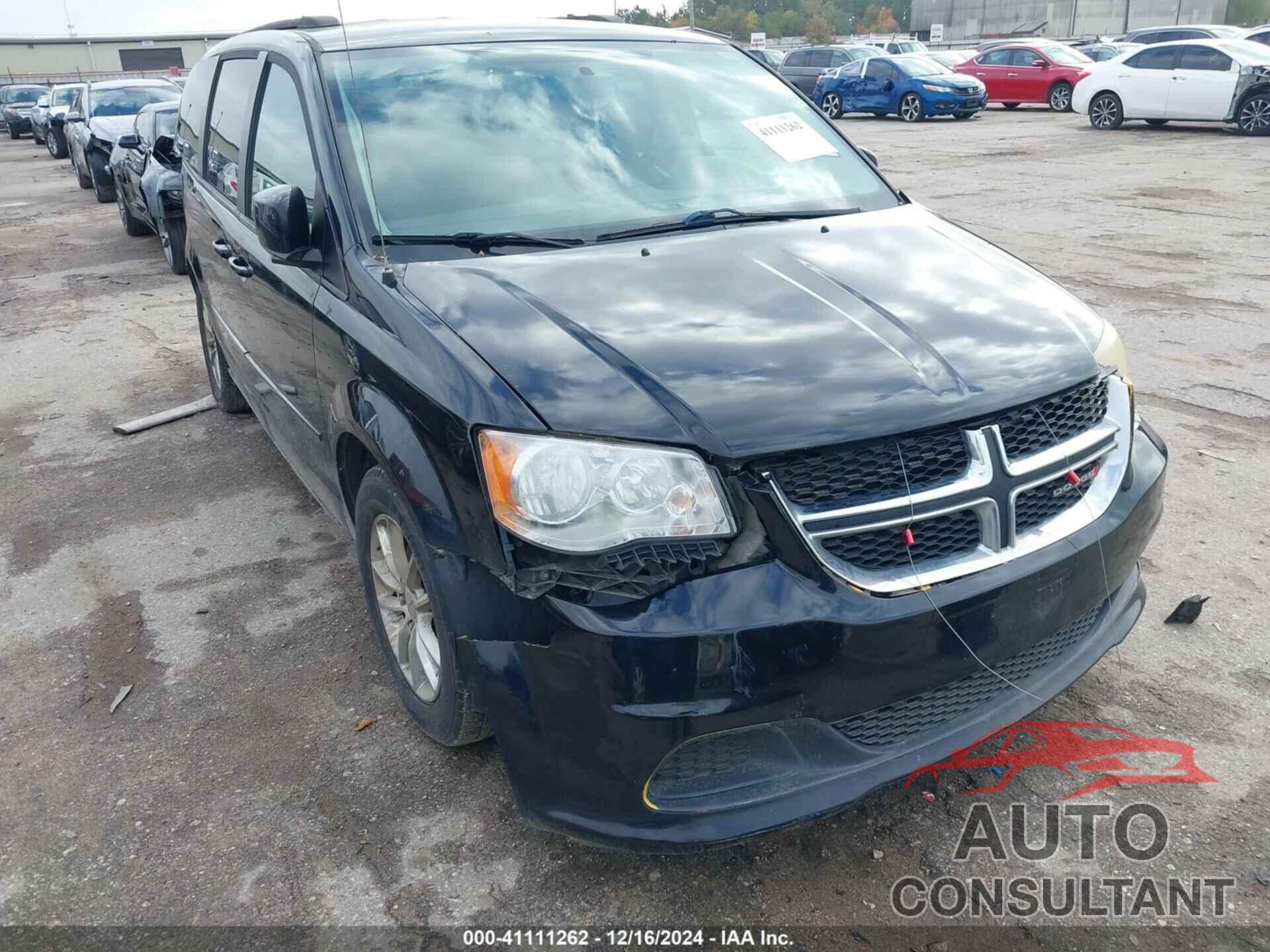 DODGE GRAND CARAVAN 2016 - 2C4RDGCG2GR160989