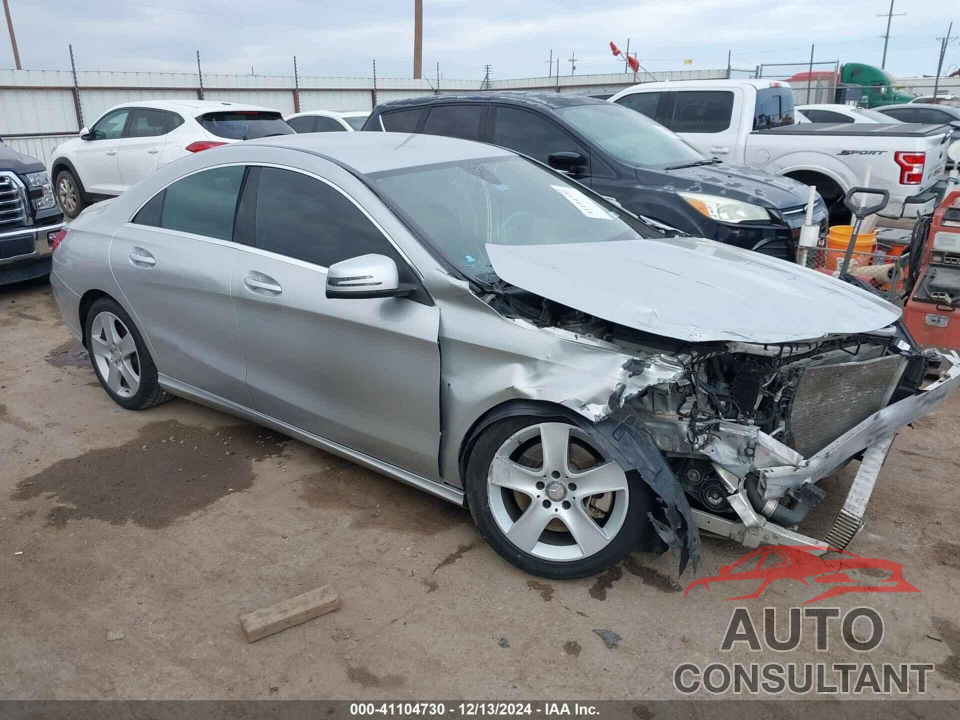 MERCEDES-BENZ CLA 250 2015 - WDDSJ4EB6FN176463