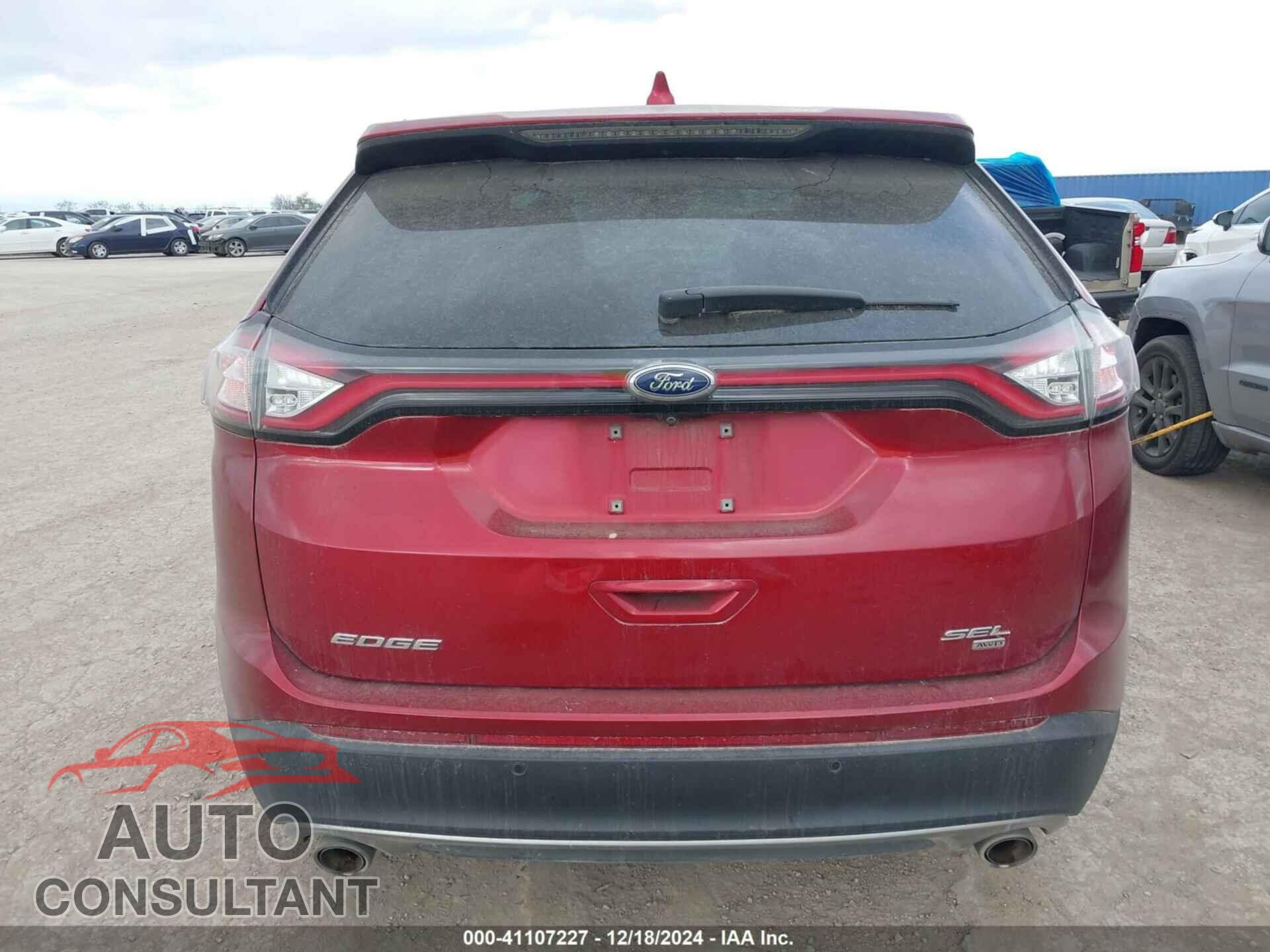 FORD EDGE 2017 - 2FMPK4J86HBC04764