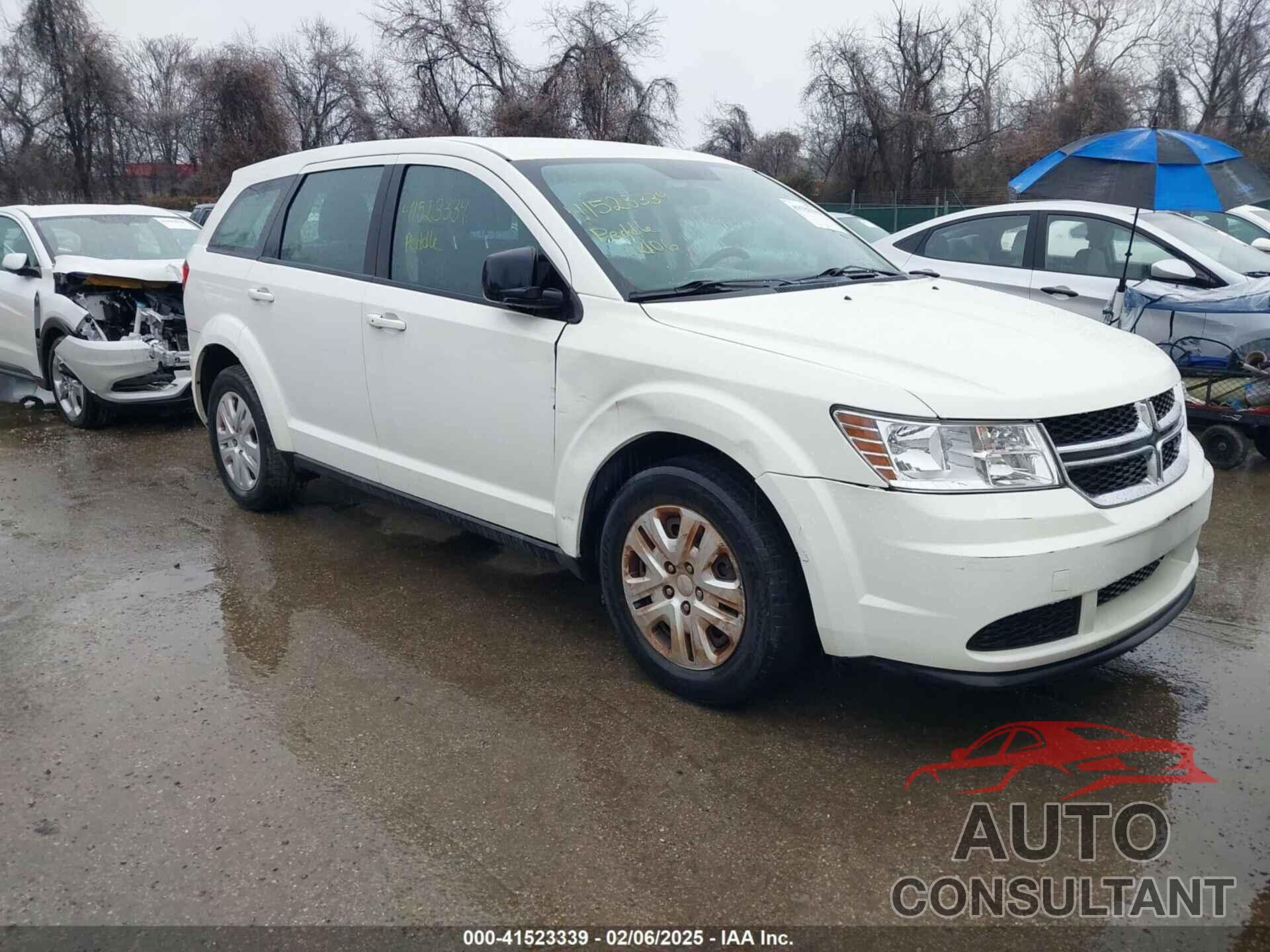 DODGE JOURNEY 2014 - 3C4PDCAB8ET163896