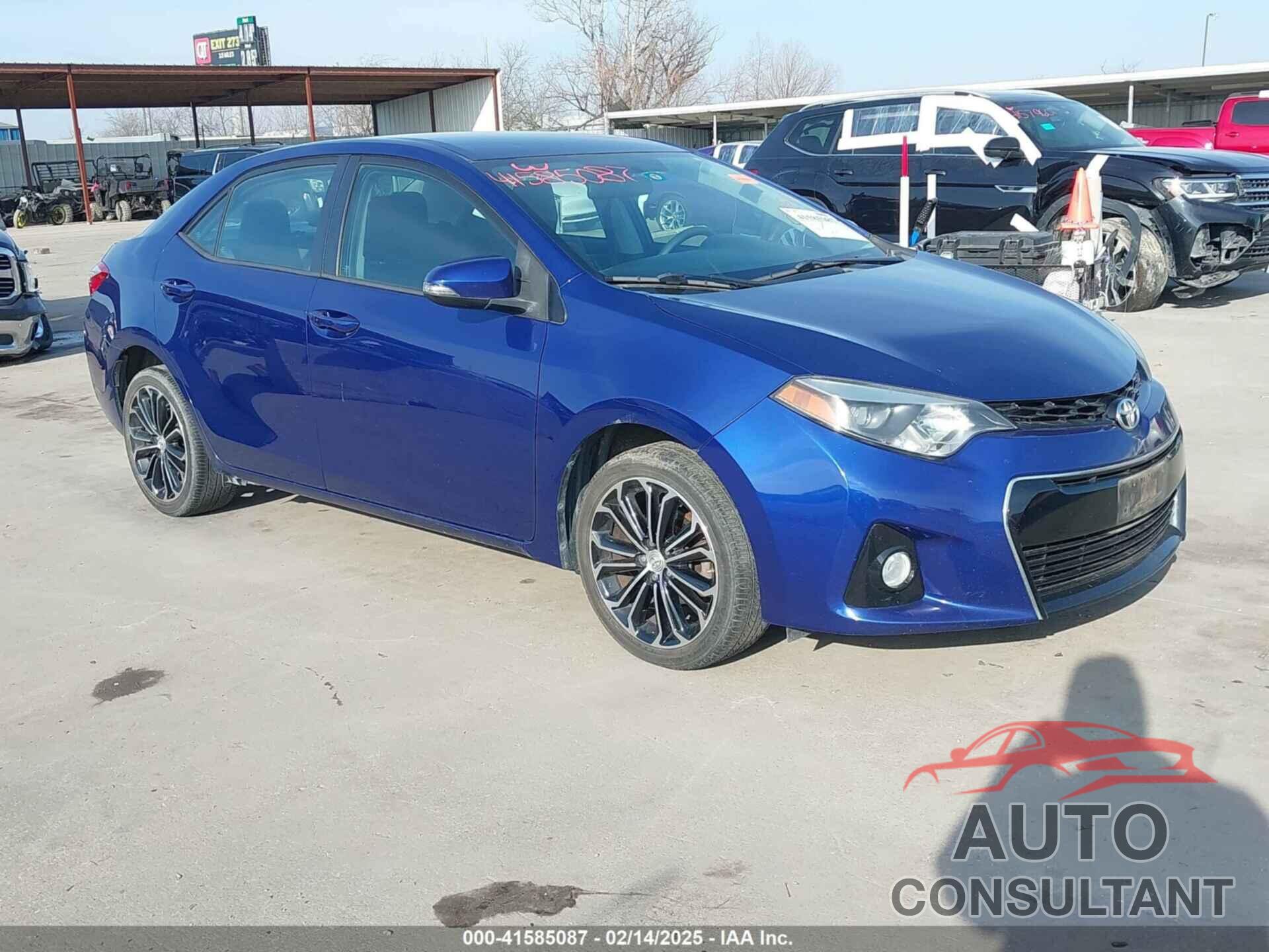 TOYOTA COROLLA 2015 - 2T1BURHE2FC266328