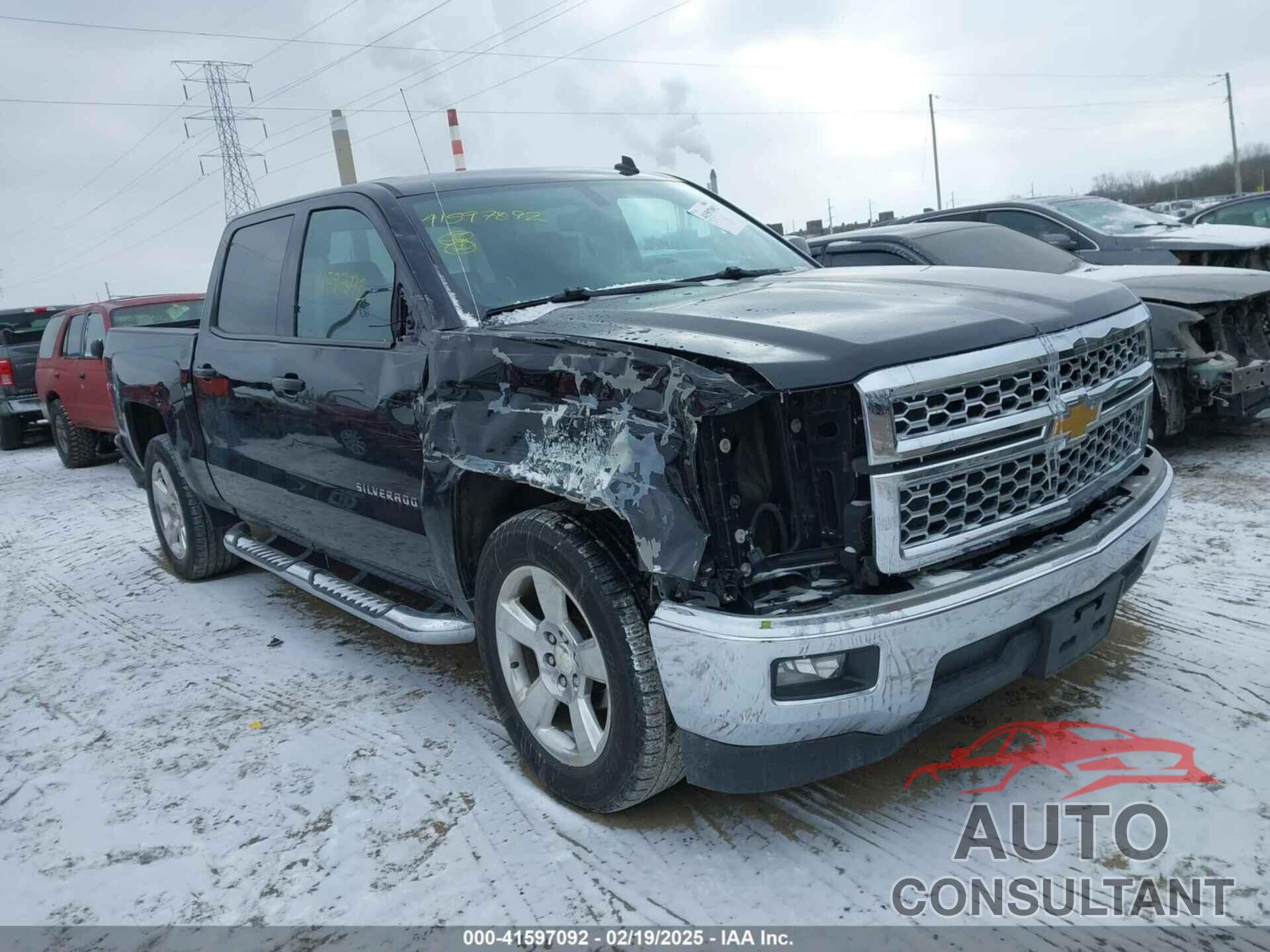 CHEVROLET SILVERADO 1500 2014 - 3GCPCREC5EG421230