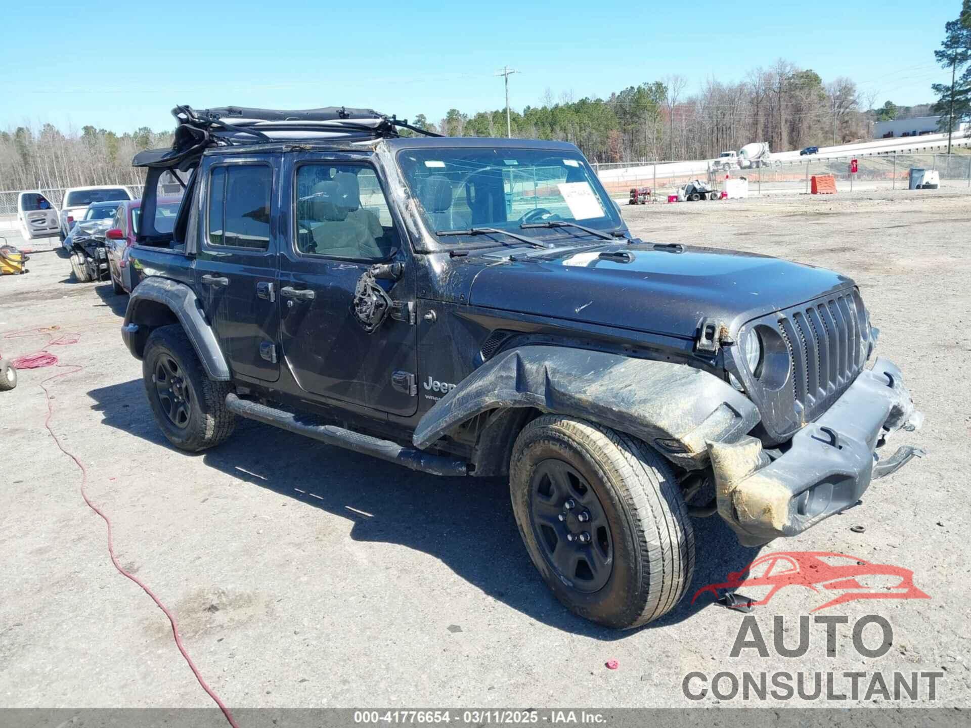 JEEP WRANGLER UNLIMITED 2018 - 1C4HJXDG5JW147316
