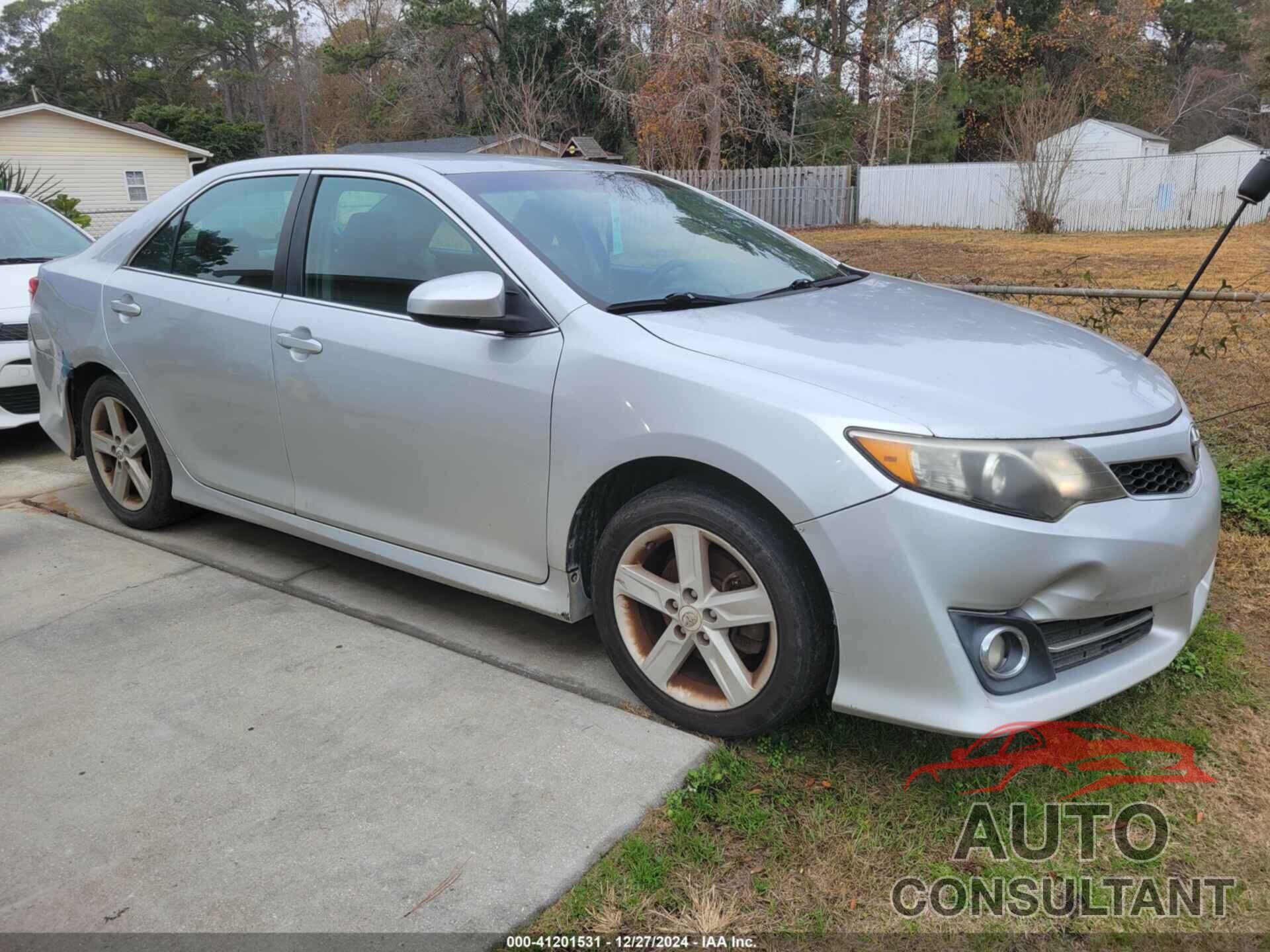 TOYOTA CAMRY 2012 - 4T1BF1FK8CU166023