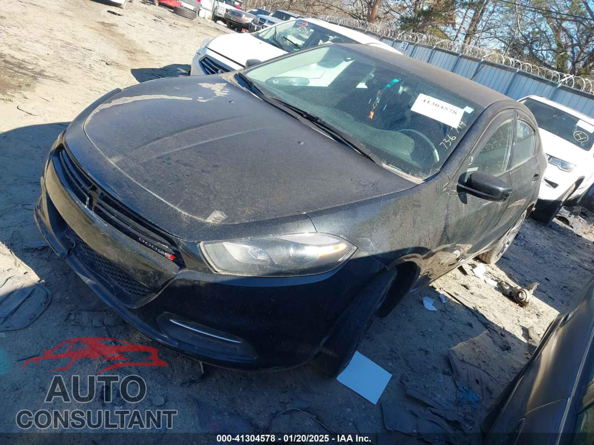 DODGE DART 2016 - 1C3CDFAA9GD736714