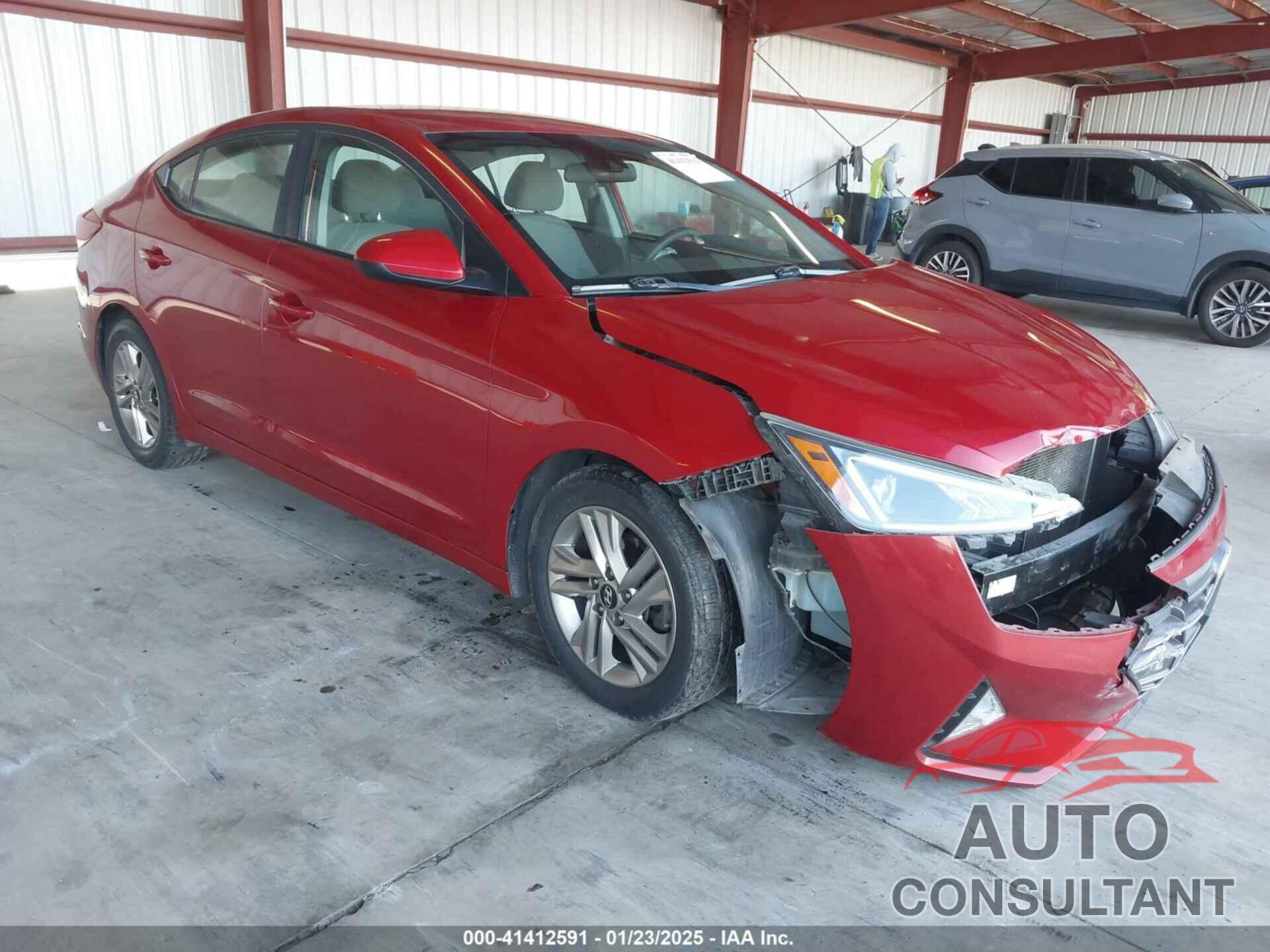 HYUNDAI ELANTRA 2019 - 5NPD84LF4KH436048