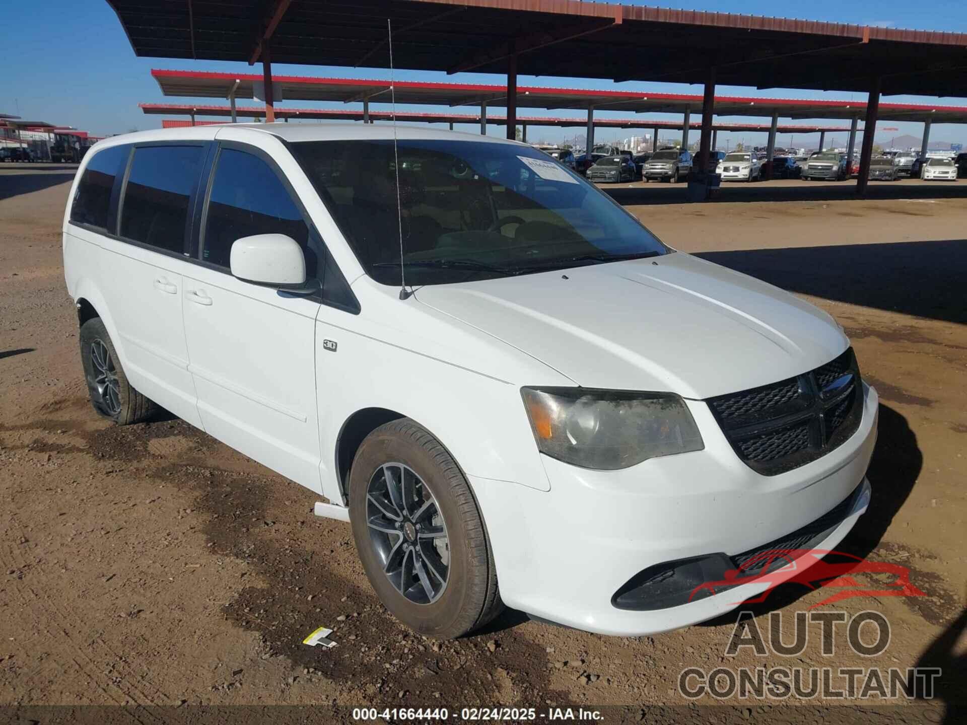 DODGE GRAND CARAVAN 2014 - 2C4RDGBG4ER268593