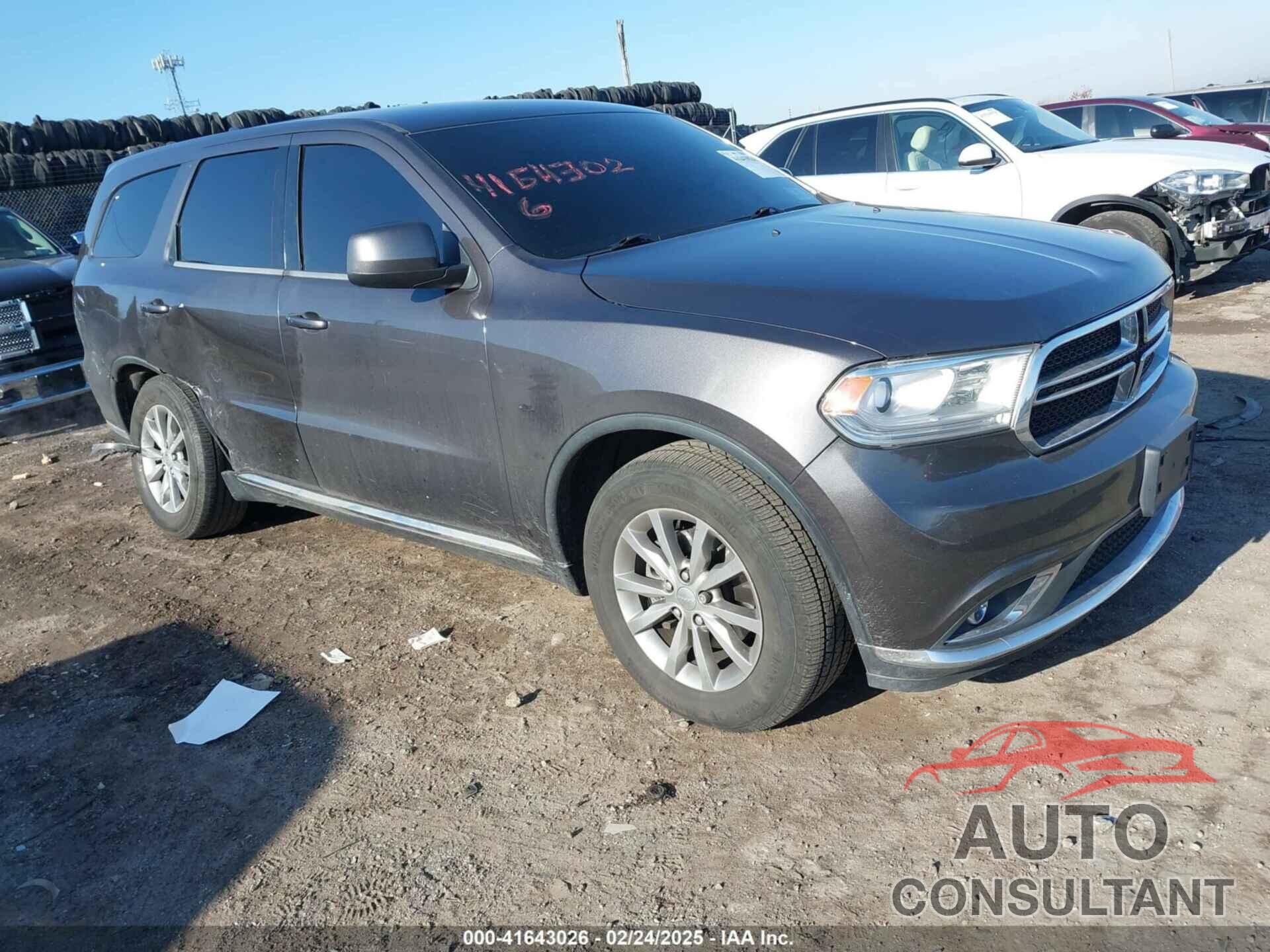 DODGE DURANGO 2018 - 1C4RDHAG2JC213182