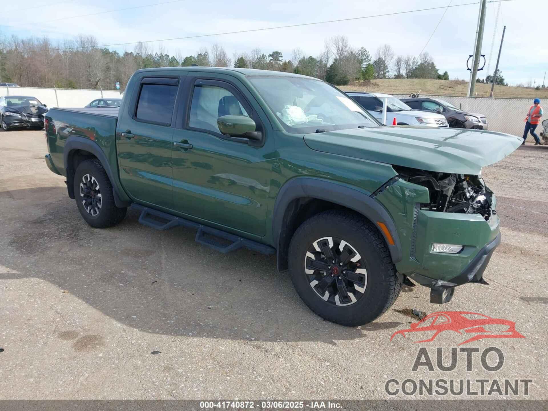 NISSAN FRONTIER 2022 - 1N6ED1EJXNN628236