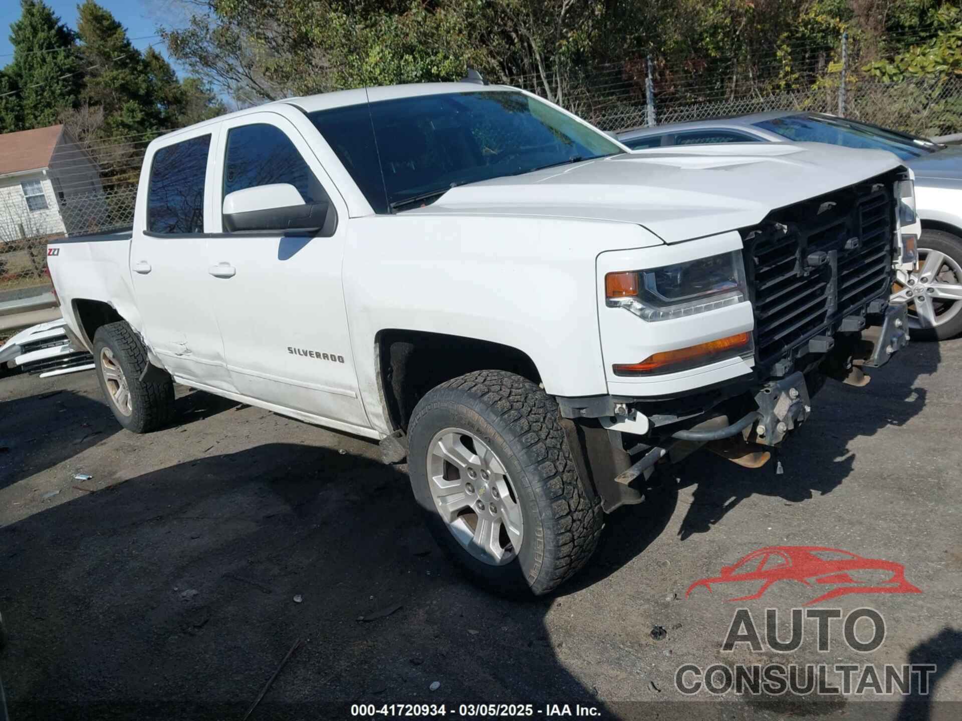 CHEVROLET SILVERADO 1500 2018 - 3GCUKREC5JG545921