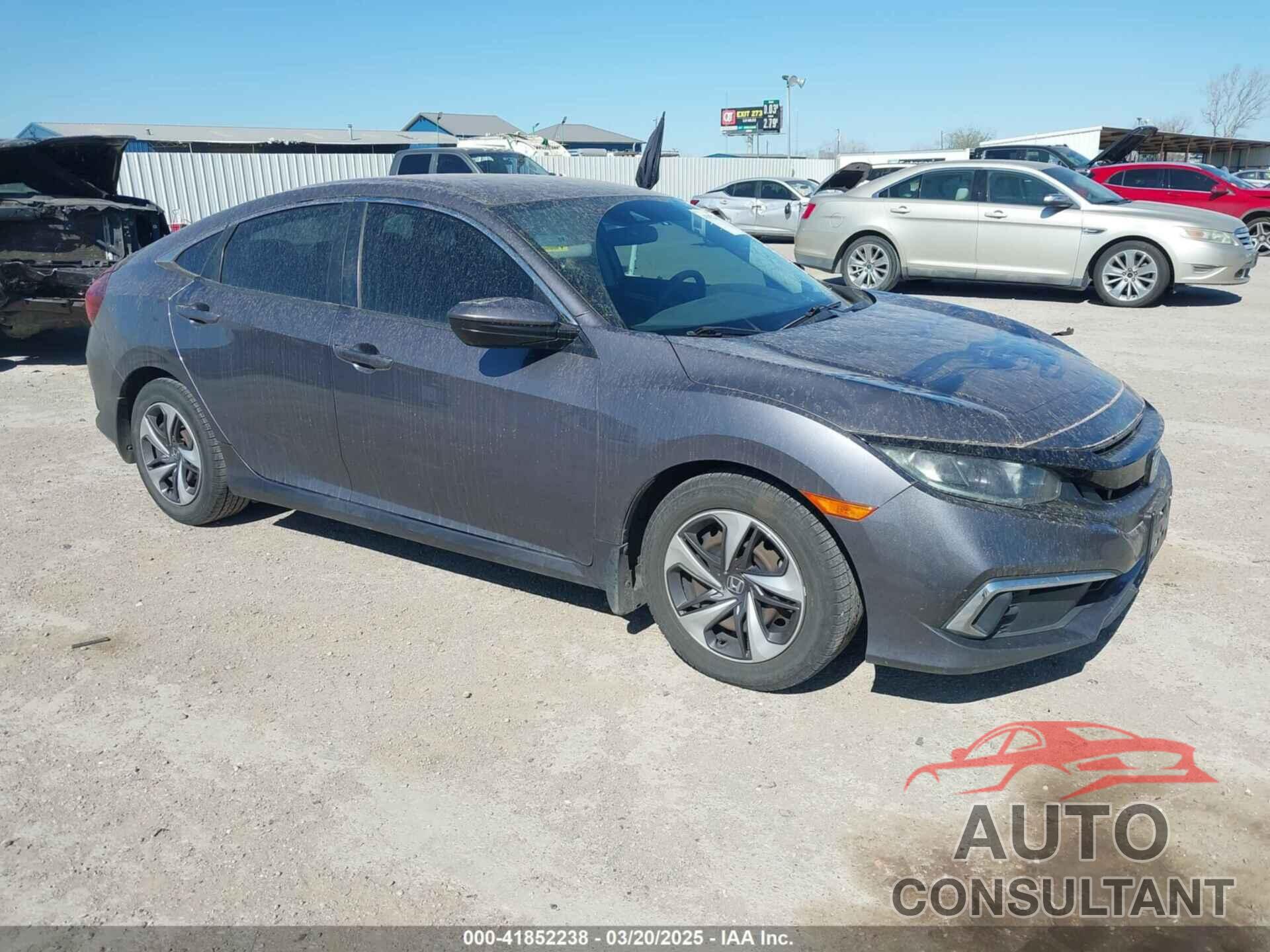 HONDA CIVIC 2019 - 19XFC2F64KE005270