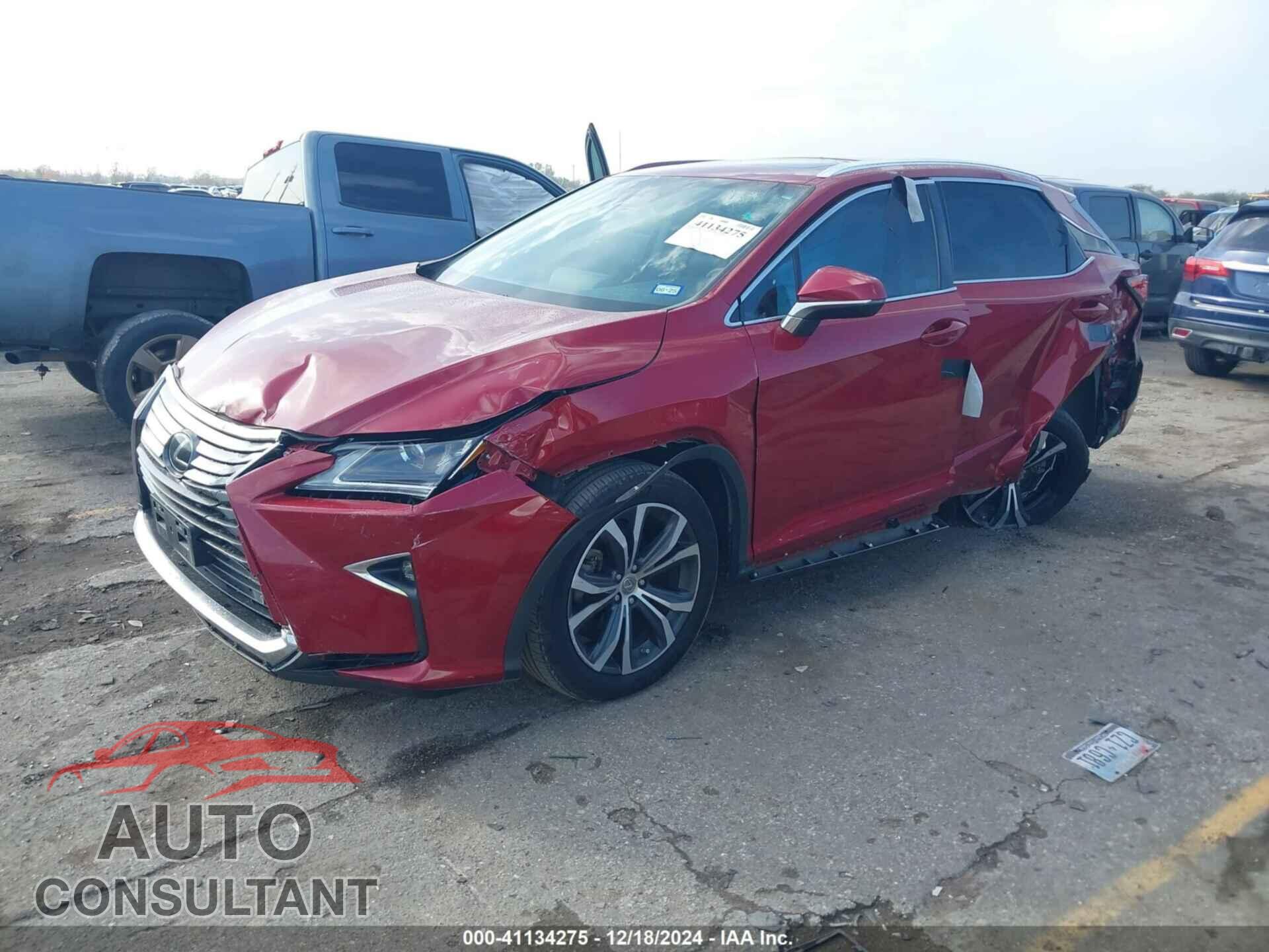 LEXUS RX 2017 - 2T2ZZMCA1HC043705