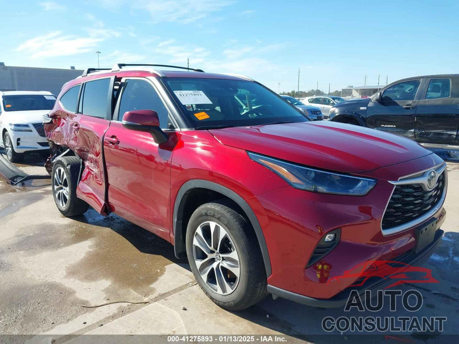 TOYOTA HIGHLANDER 2023 - 5TDKARAH3PS522014