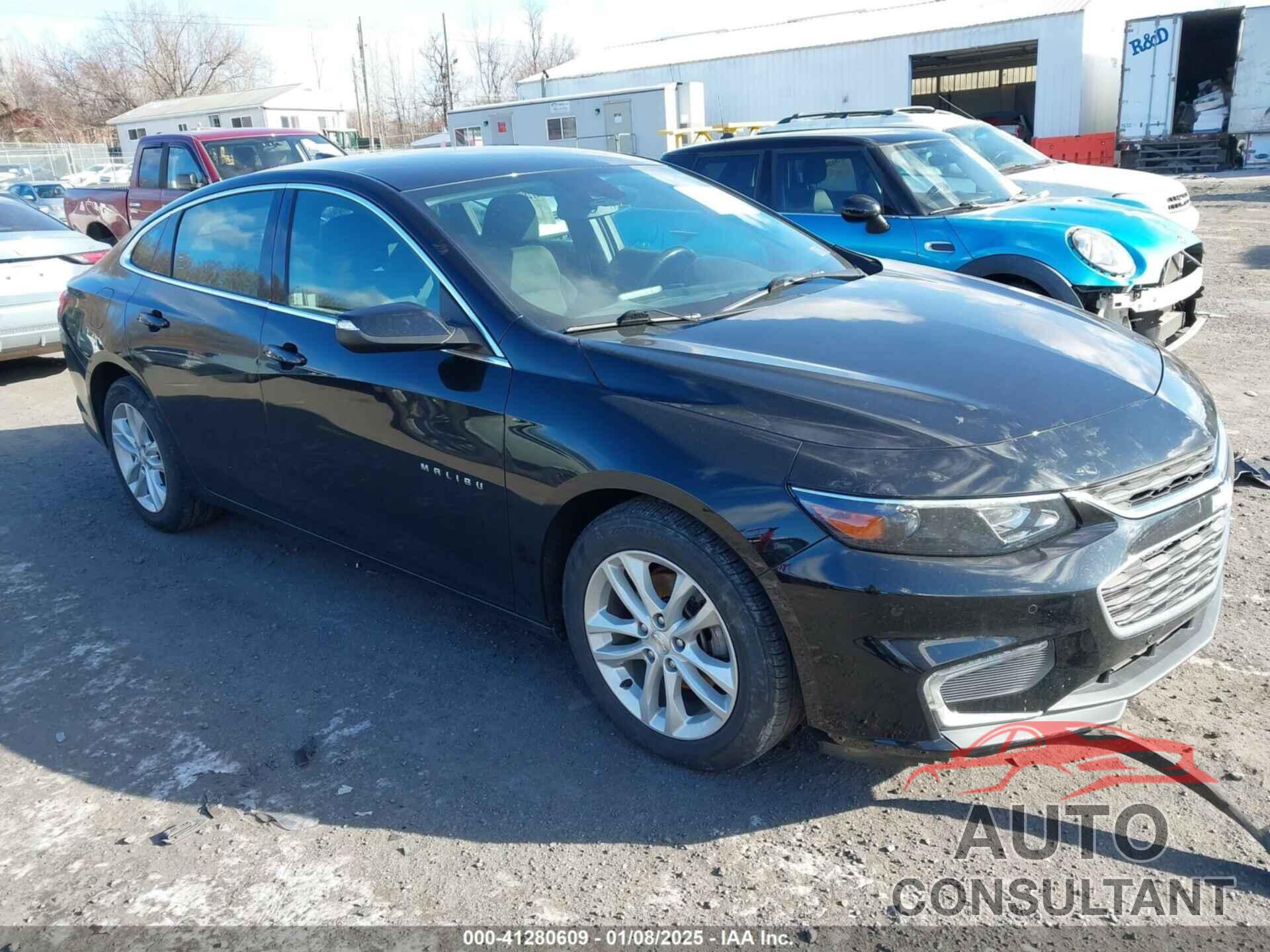 CHEVROLET MALIBU 2017 - 1G1ZE5ST5HF128443