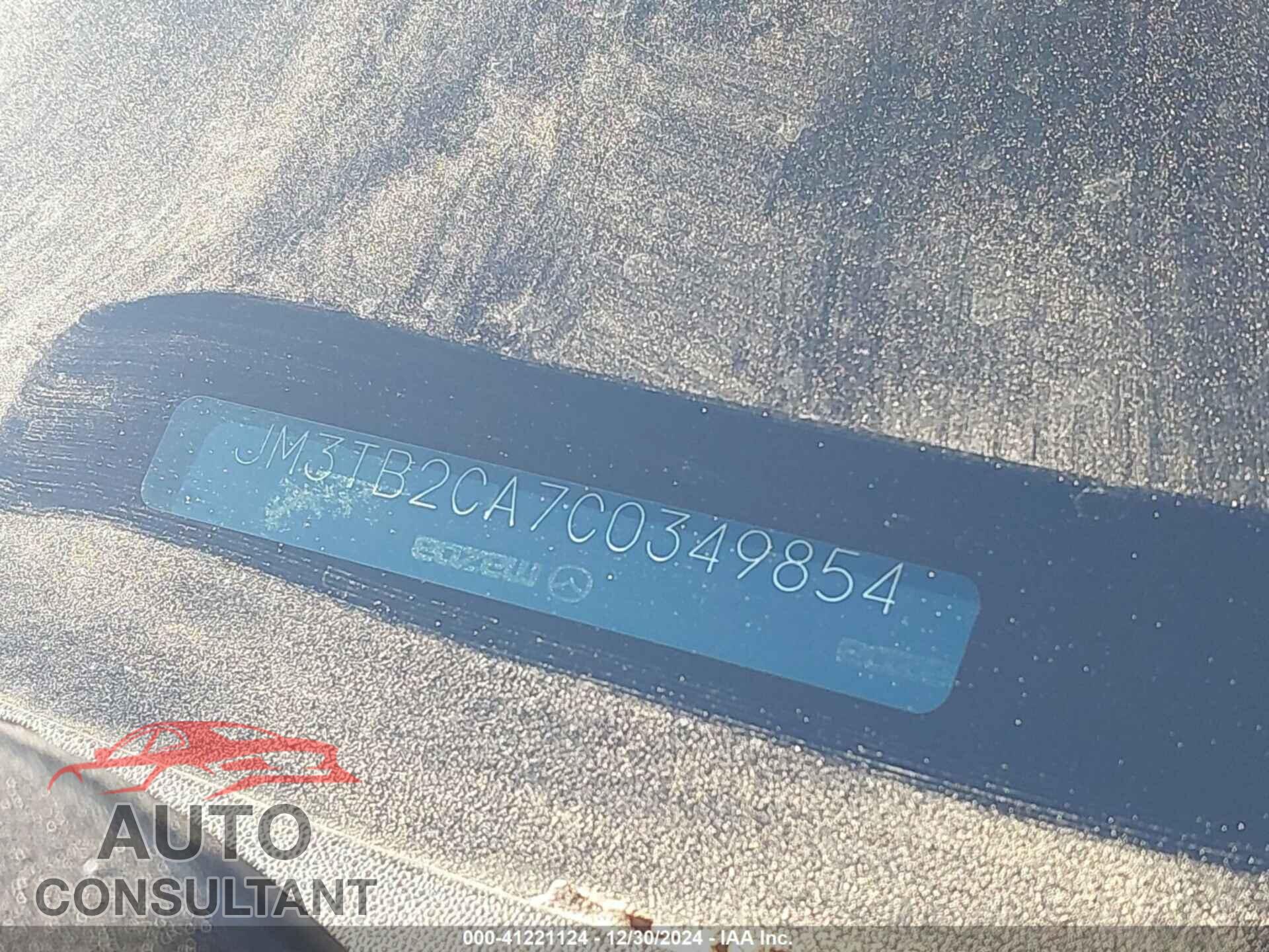 MAZDA CX-9 2012 - JM3TB2CA7C0349854