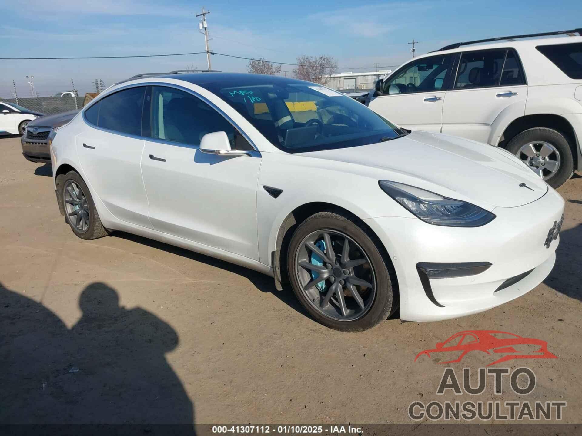 TESLA MODEL 3 2019 - 5YJ3E1EA6KF331563