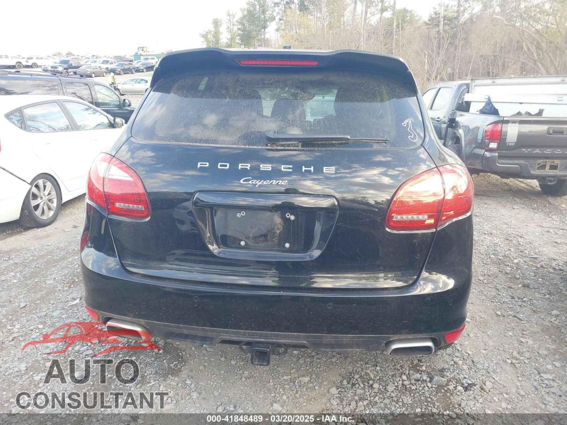 PORSCHE CAYENNE 2013 - WP1AF2A27DLA38049